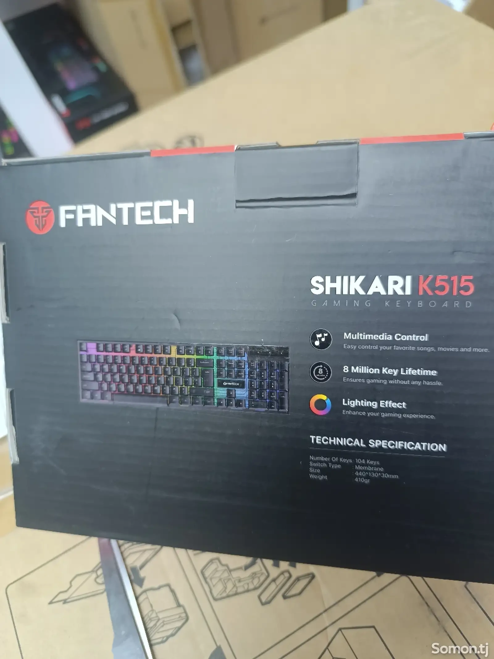 Клавиатура Fantech 3в1