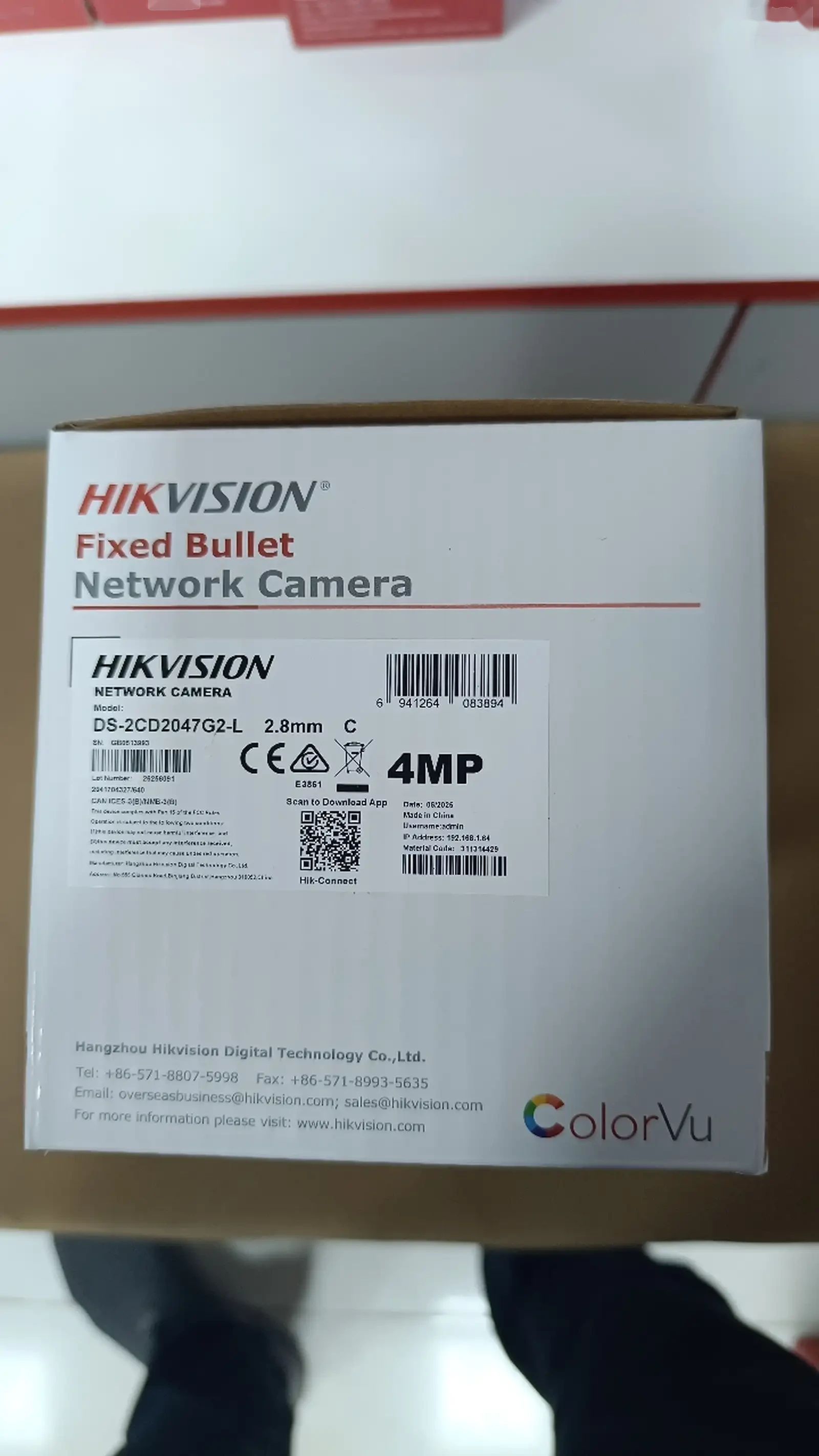 Камера hikvision 4MP — фото 2