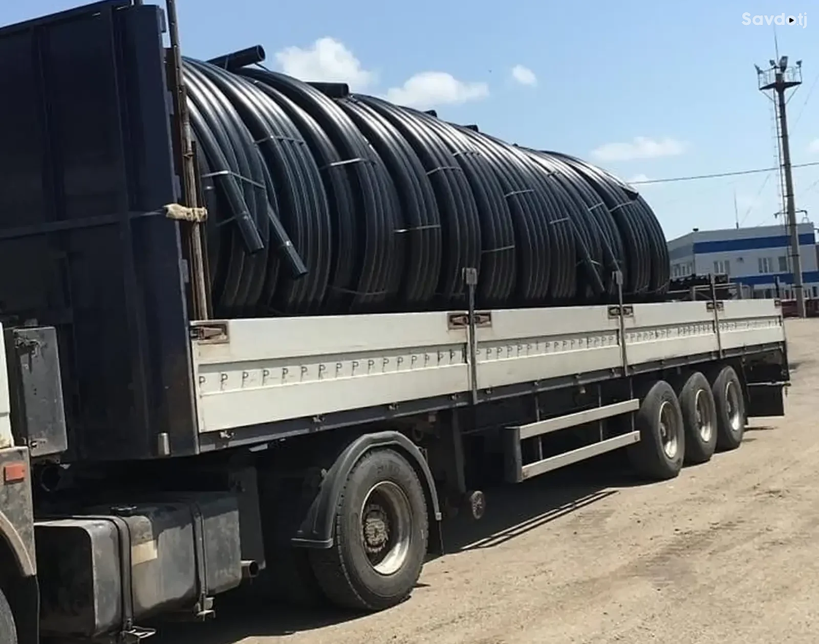 Труба D110мм. полиэтиленовая