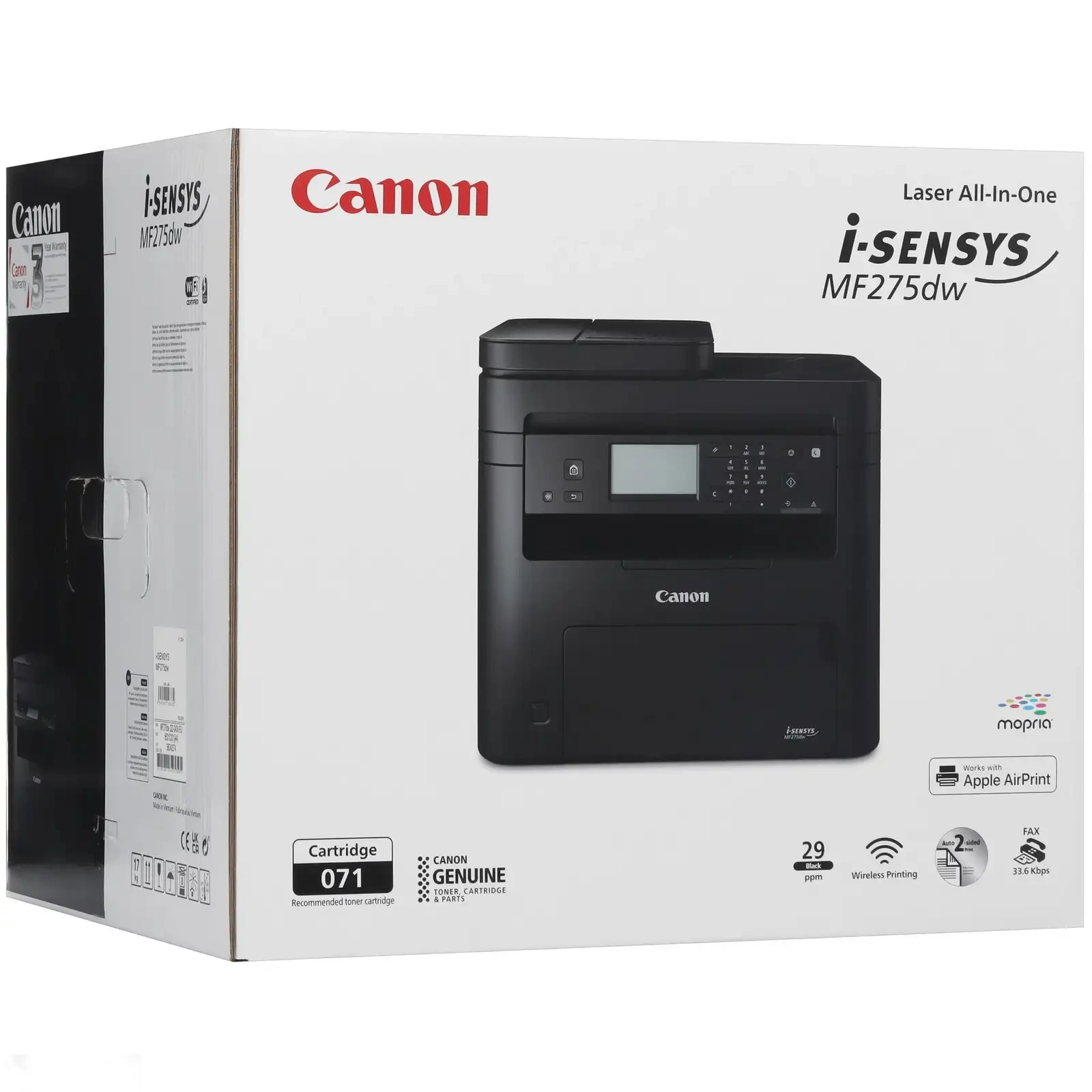 Принтер МФУ лазерное Canon i-SENSYS MF275dw — фото 3