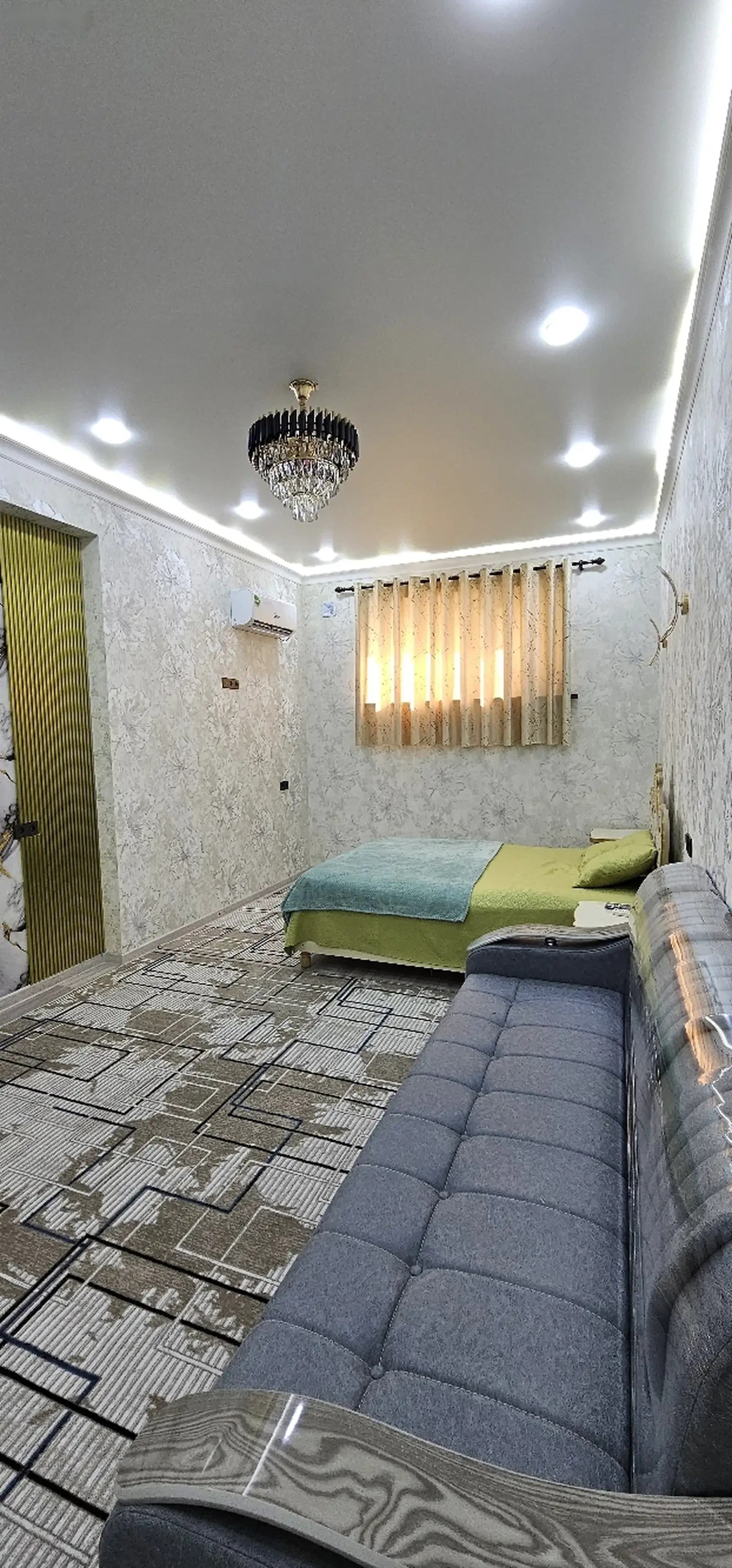 1-комн. квартира, Цокольный этаж, 50 м², 20мкр — фото 3
