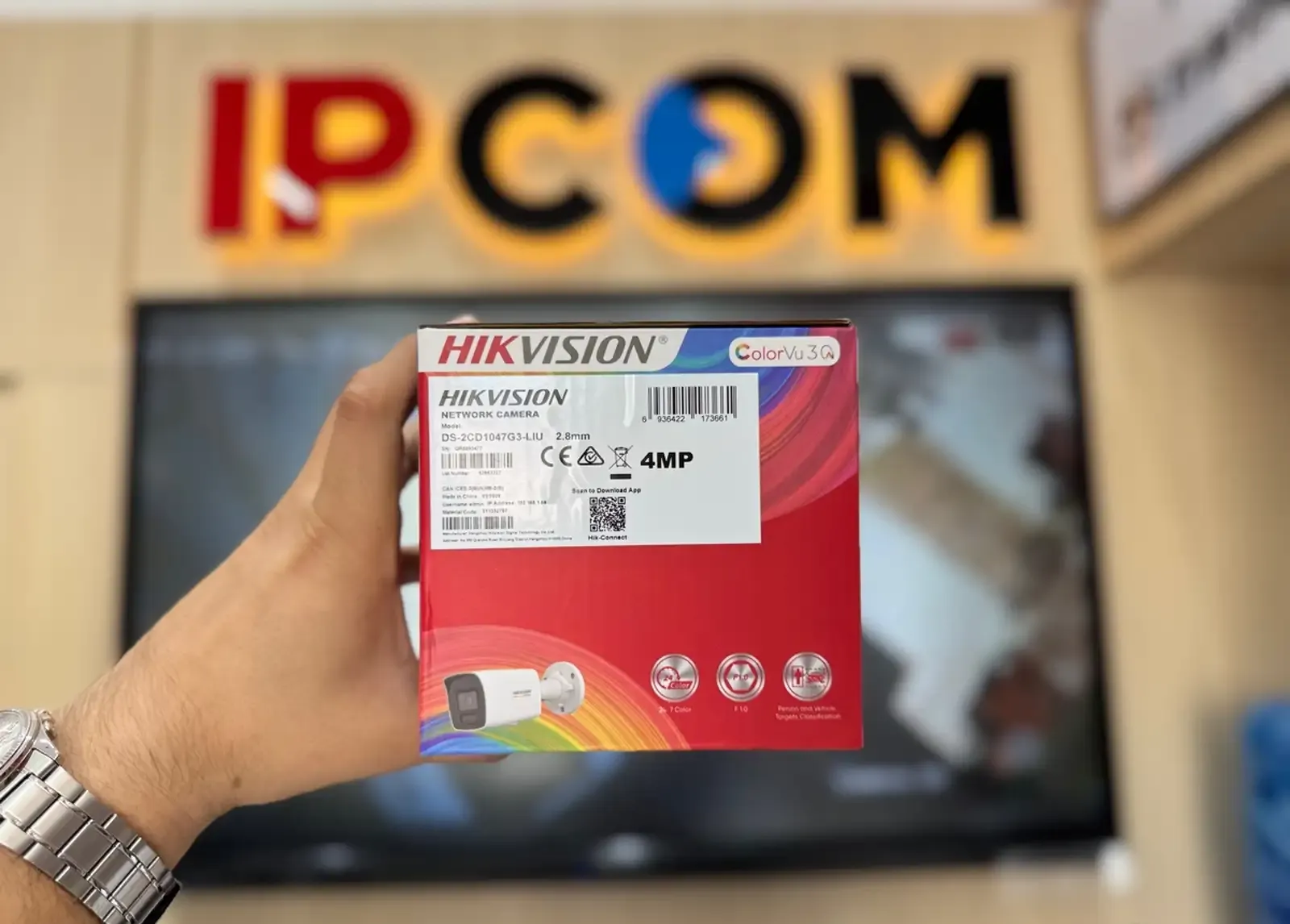 Камера наружная IP Hikvision DS-2CD1047G3-LIU 2.8mm O-STD