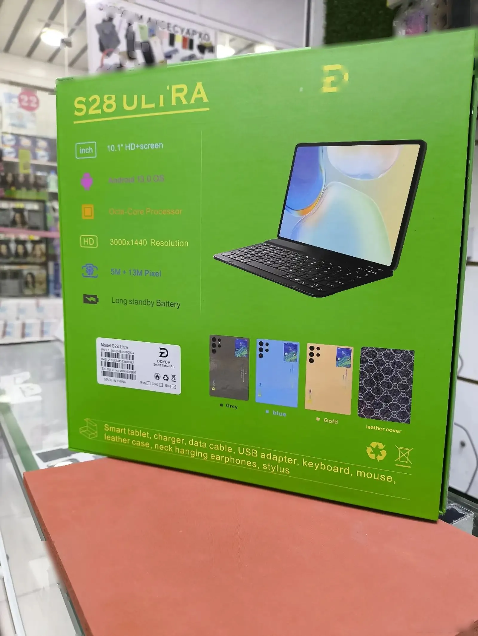 Планшет Doydo D28 Ultra 8/256Gb black