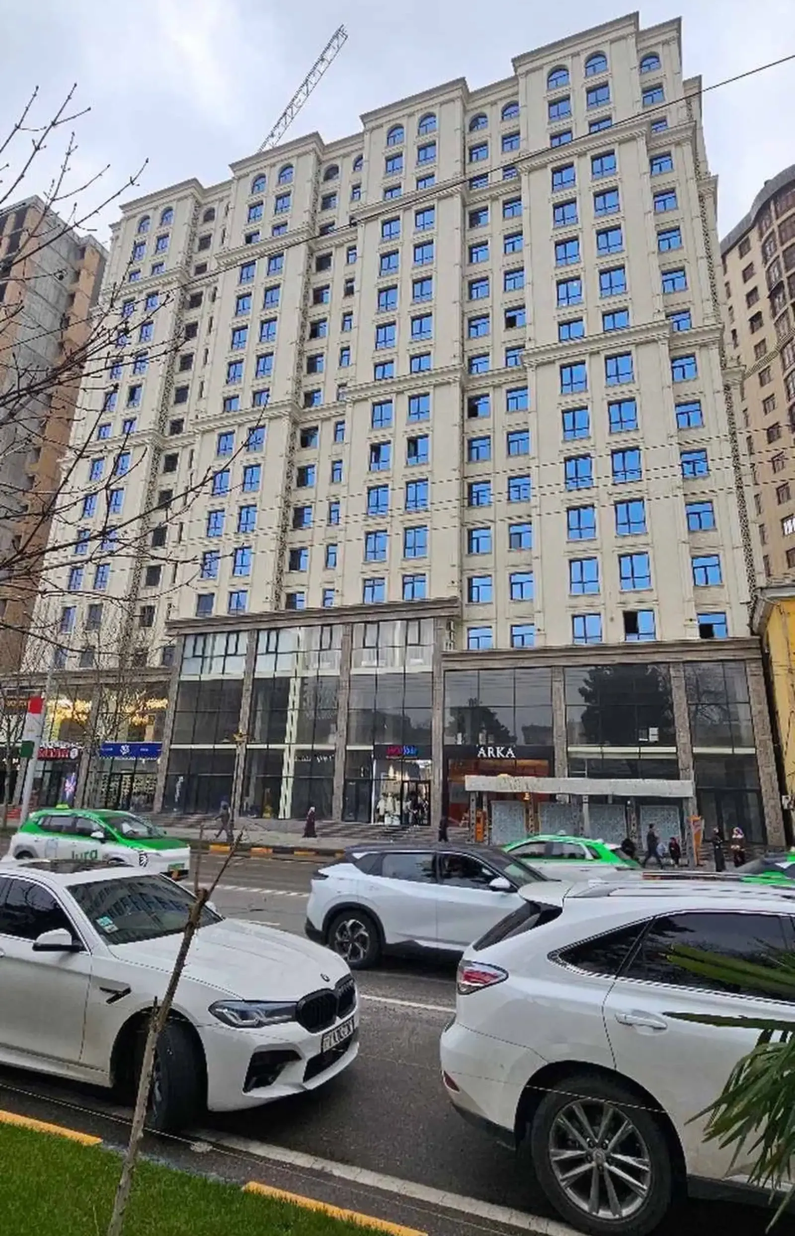 2-комн. квартира, 16 этаж, 55 м², Шохмансур
