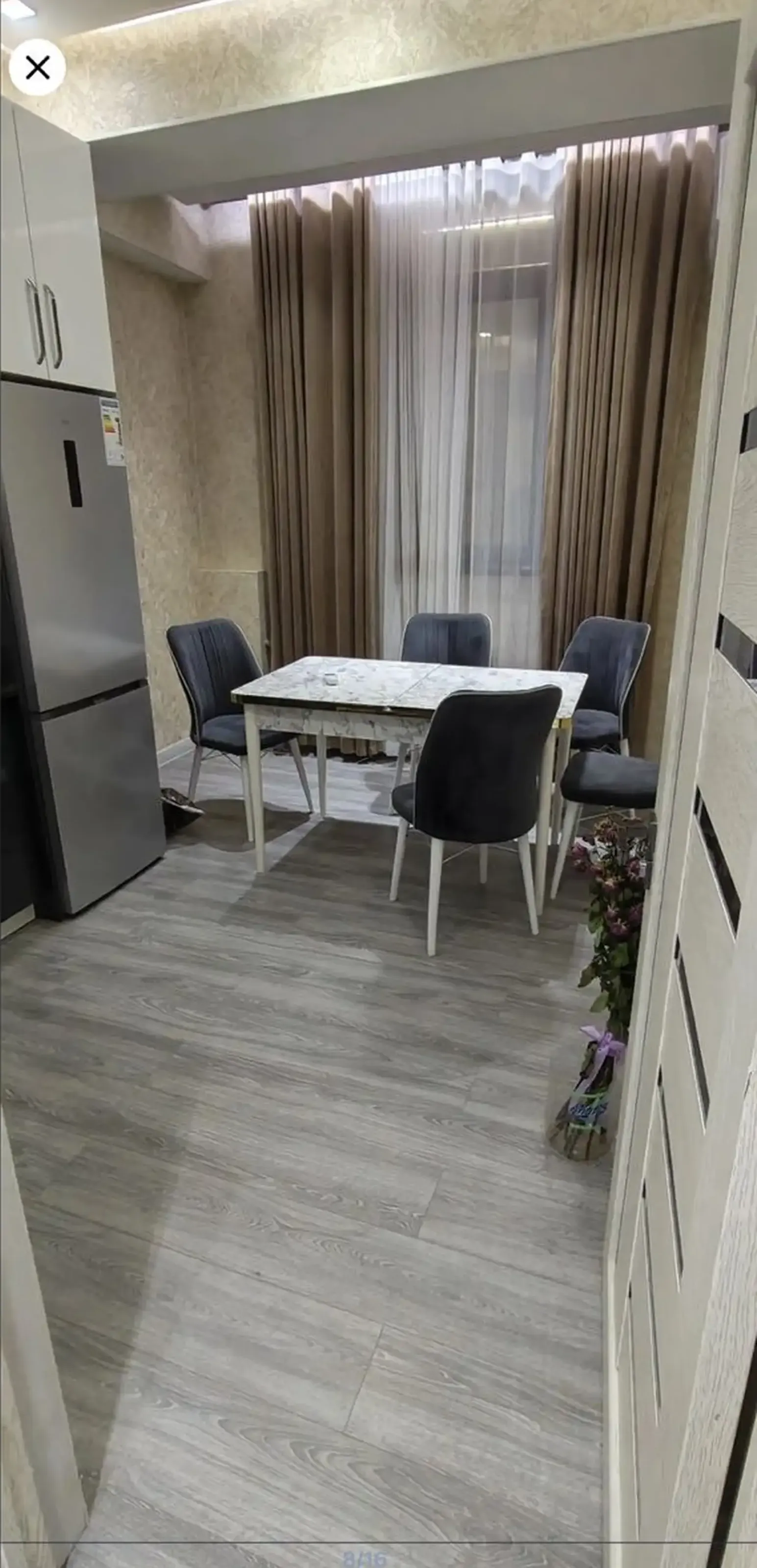 2-комн. квартира, 3 этаж, 135м², Сино