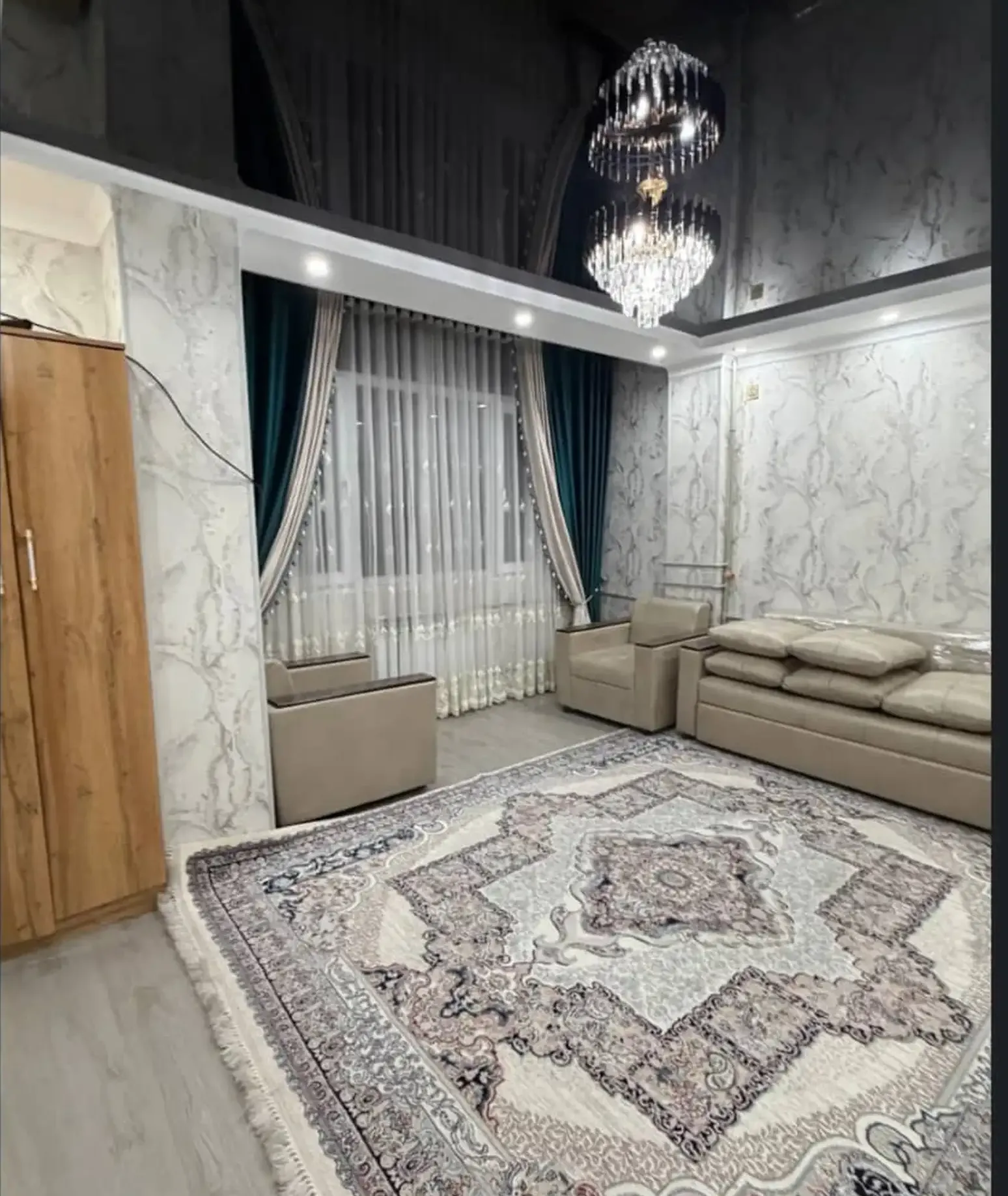 2-комн. квартира, 2 этаж, 44м², Фирдавси
