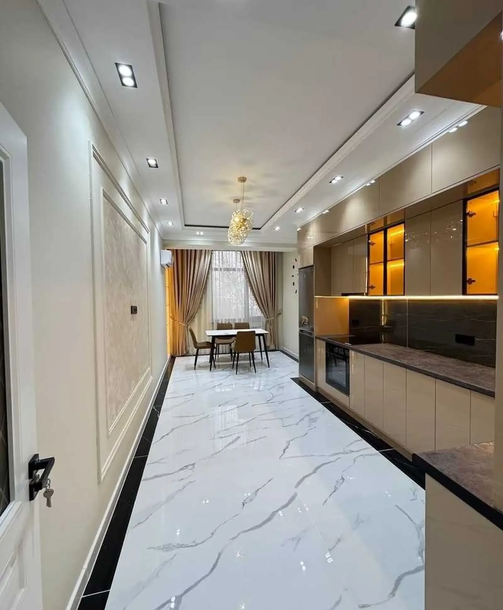 2-комн. квартира, 4 этаж, 105 м², Исмоили Сомони