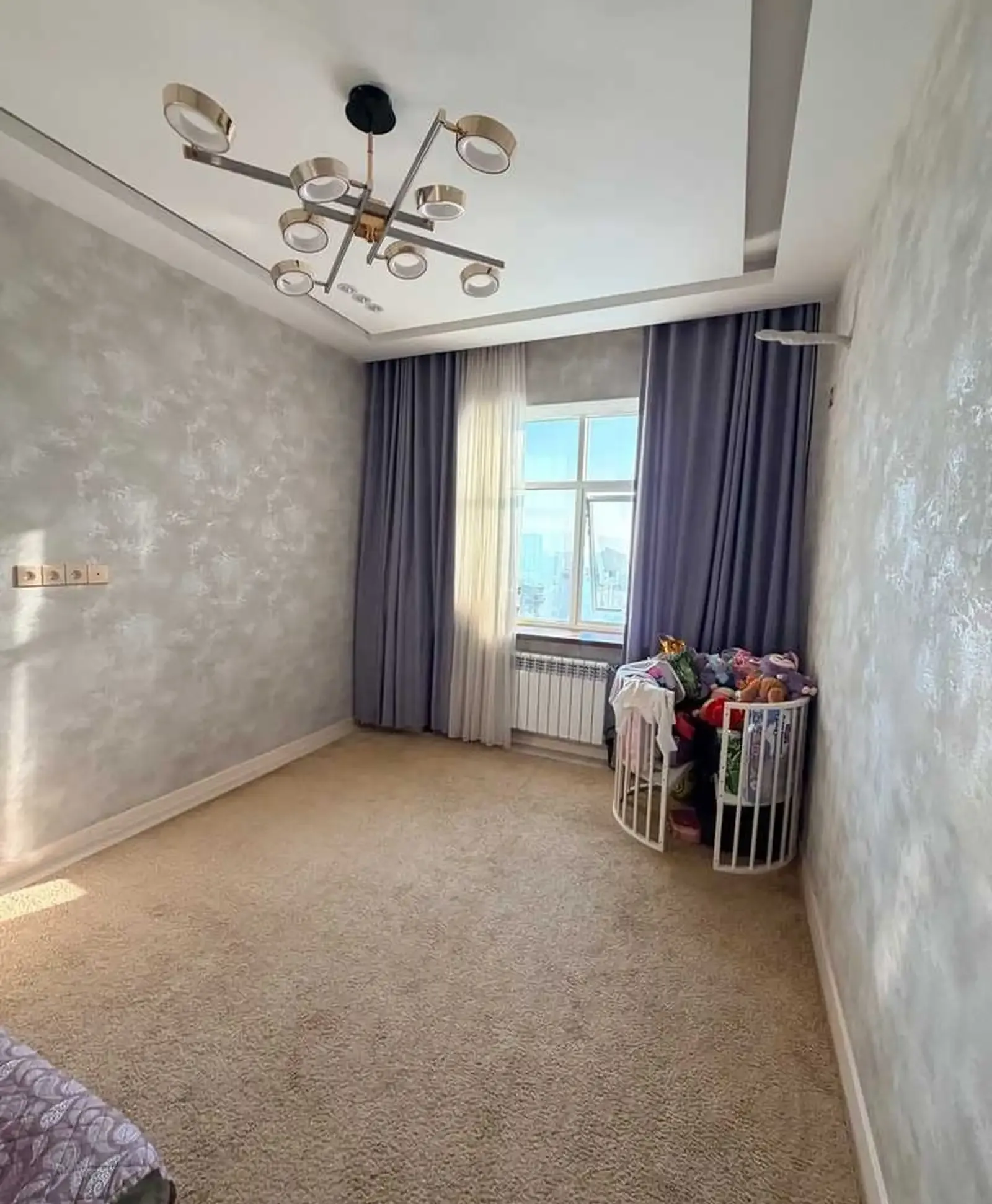 3-комн. квартира, 13 этаж, 102м², 112 мкр доми Пайкар