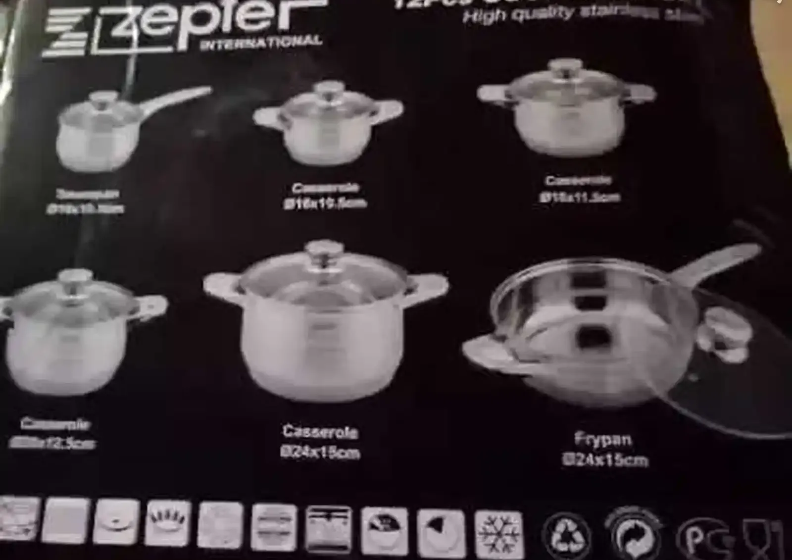 Комплект кастрюль Zepter