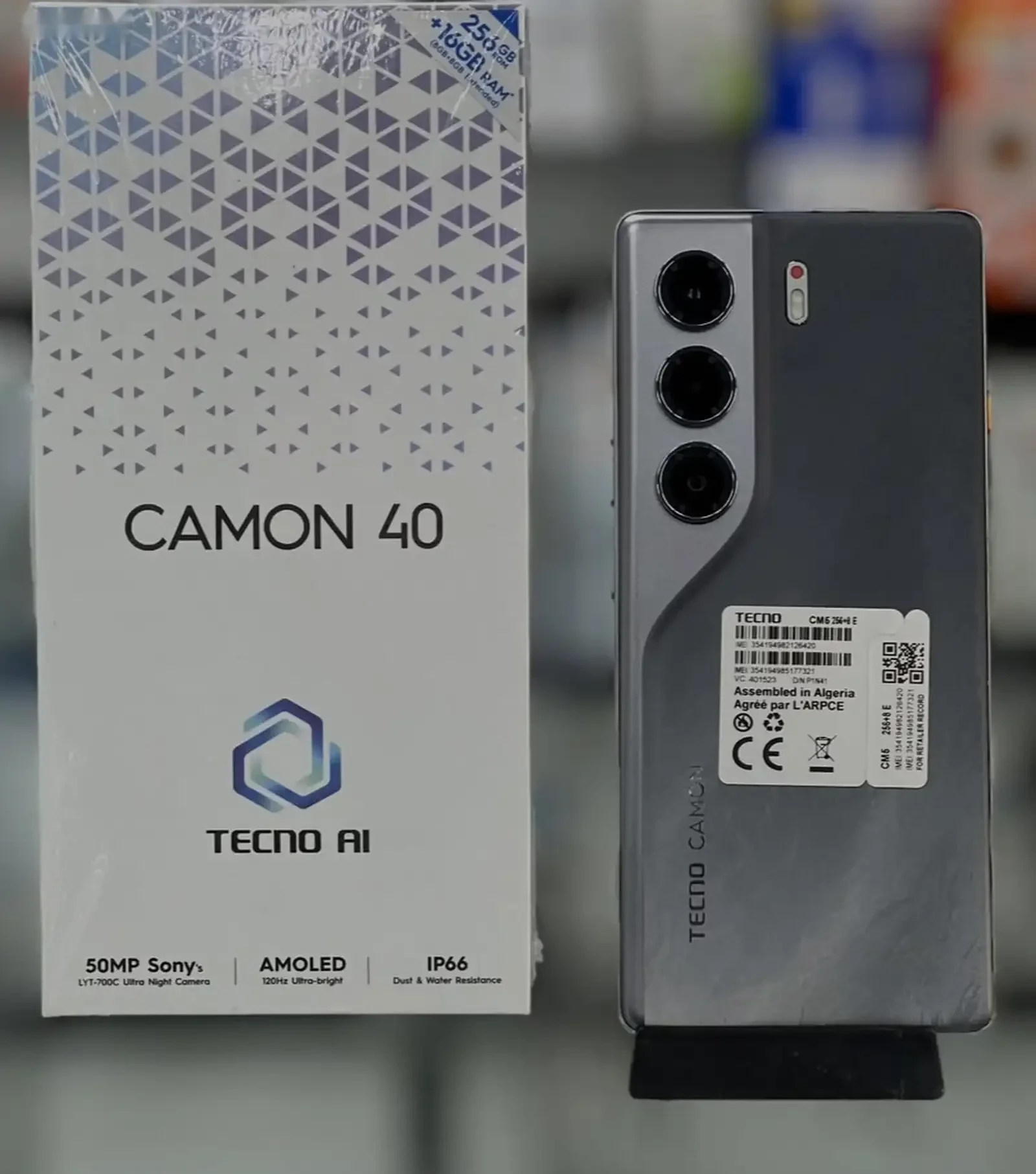 Tecno Camon 40 16/128Gb titanium — фото 2