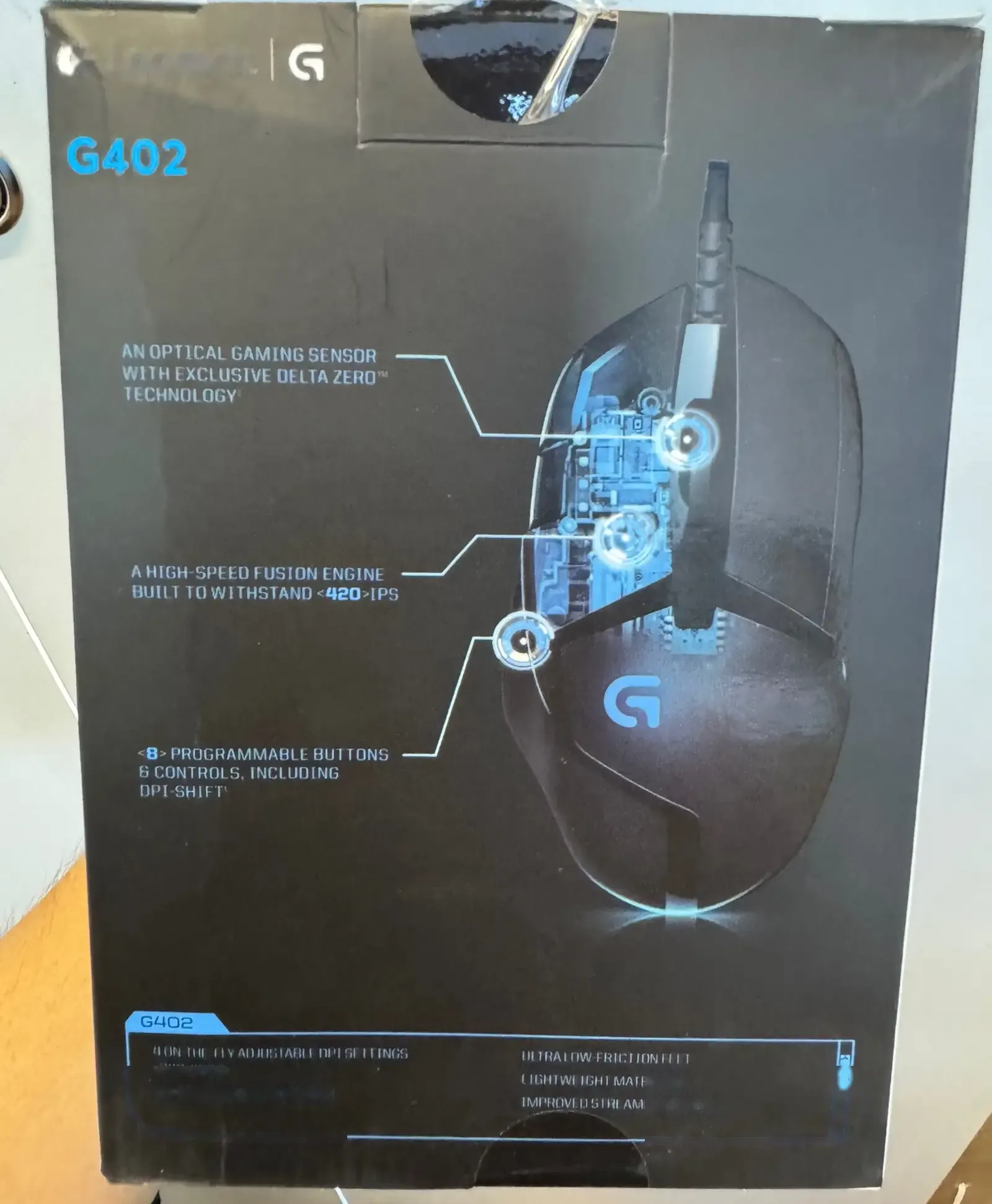 Игровая компьютерная мышь Logitech G402