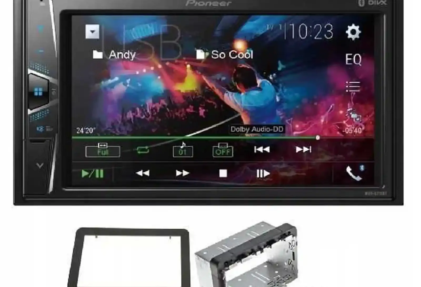 Мультимедийная панель pioneer