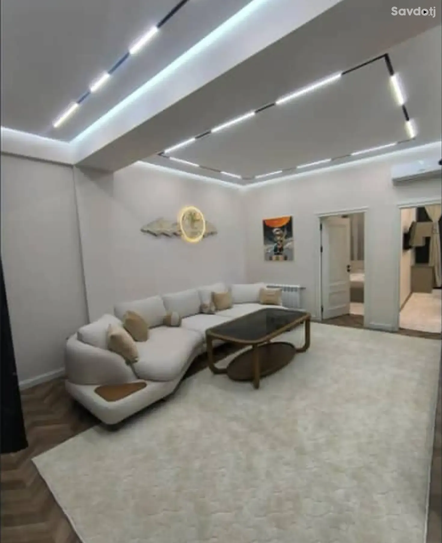 2-комн. квартира, 16 этаж, 75м², Сомони