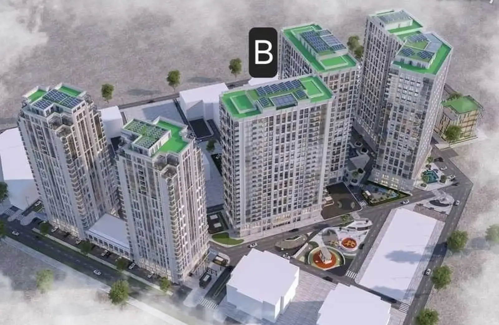 1-к квартира, 15 этаж, 60 м², Шоҳмансур