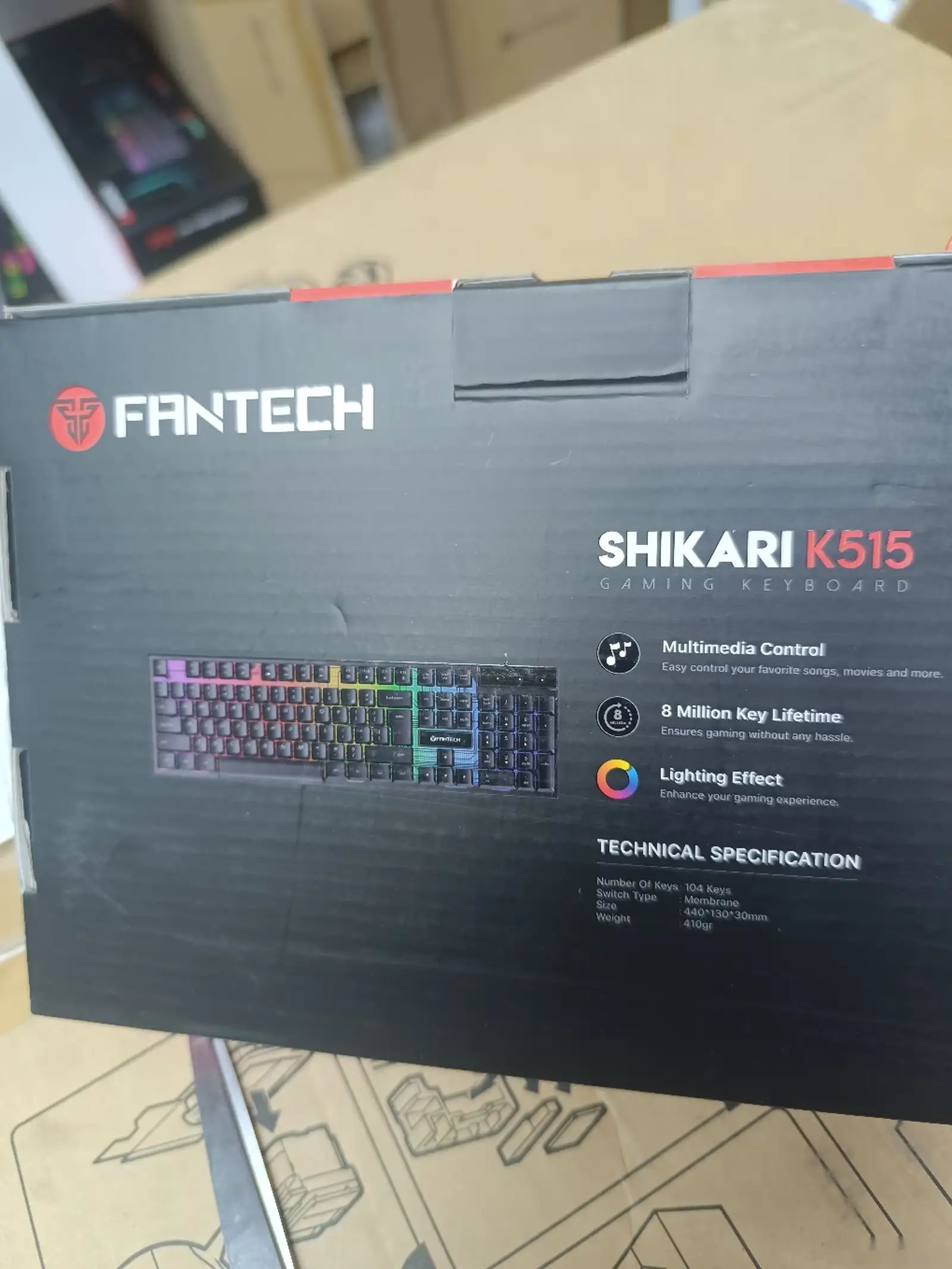 Клавиатура Fantech 3в