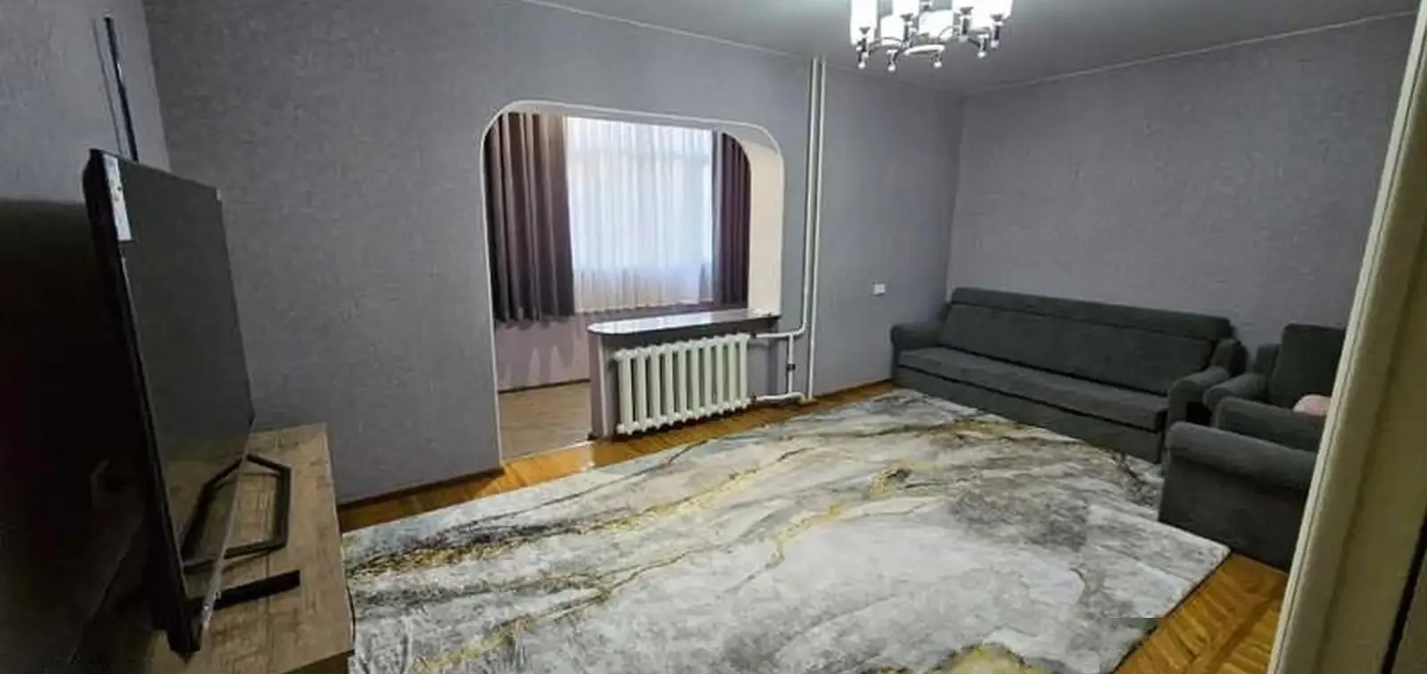 2-комн. квартира, 3 этаж, 62м², Исмоили Сомони
