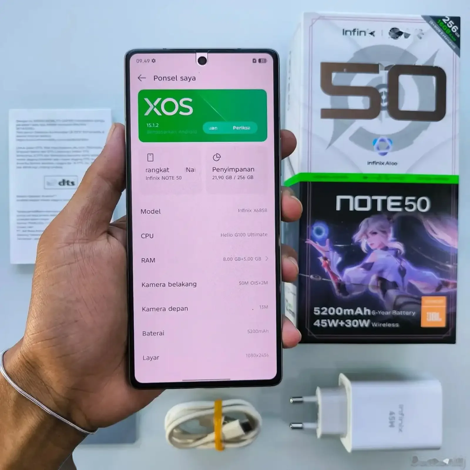 Infinix Note 50 256 gb