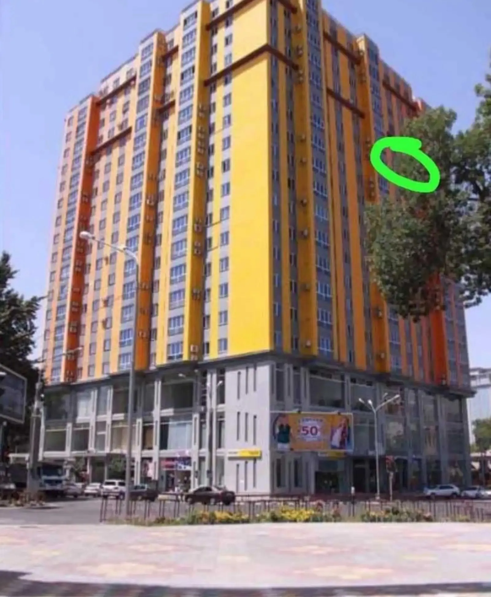 3-комн. квартира, 11 этаж, 80м², И.Сомони