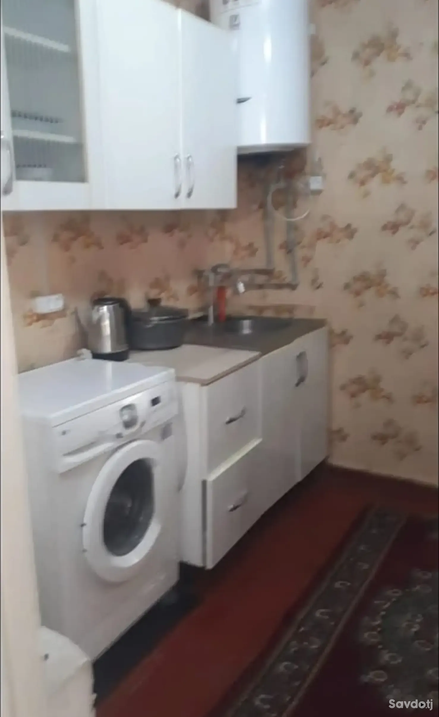 3-комн. квартира, 2 этаж, 56м², Сино