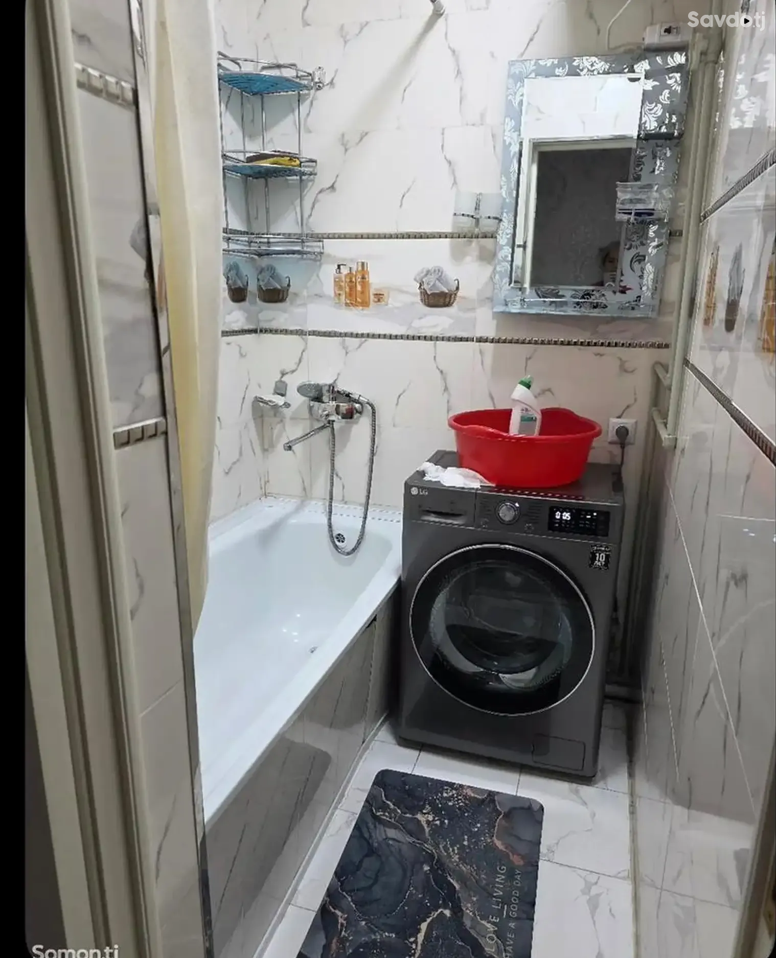 2-комн. квартира, 9 этаж, 54м², Сомони