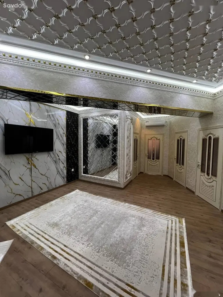 3-комн. квартира, 18 этаж, 107 м², сомони