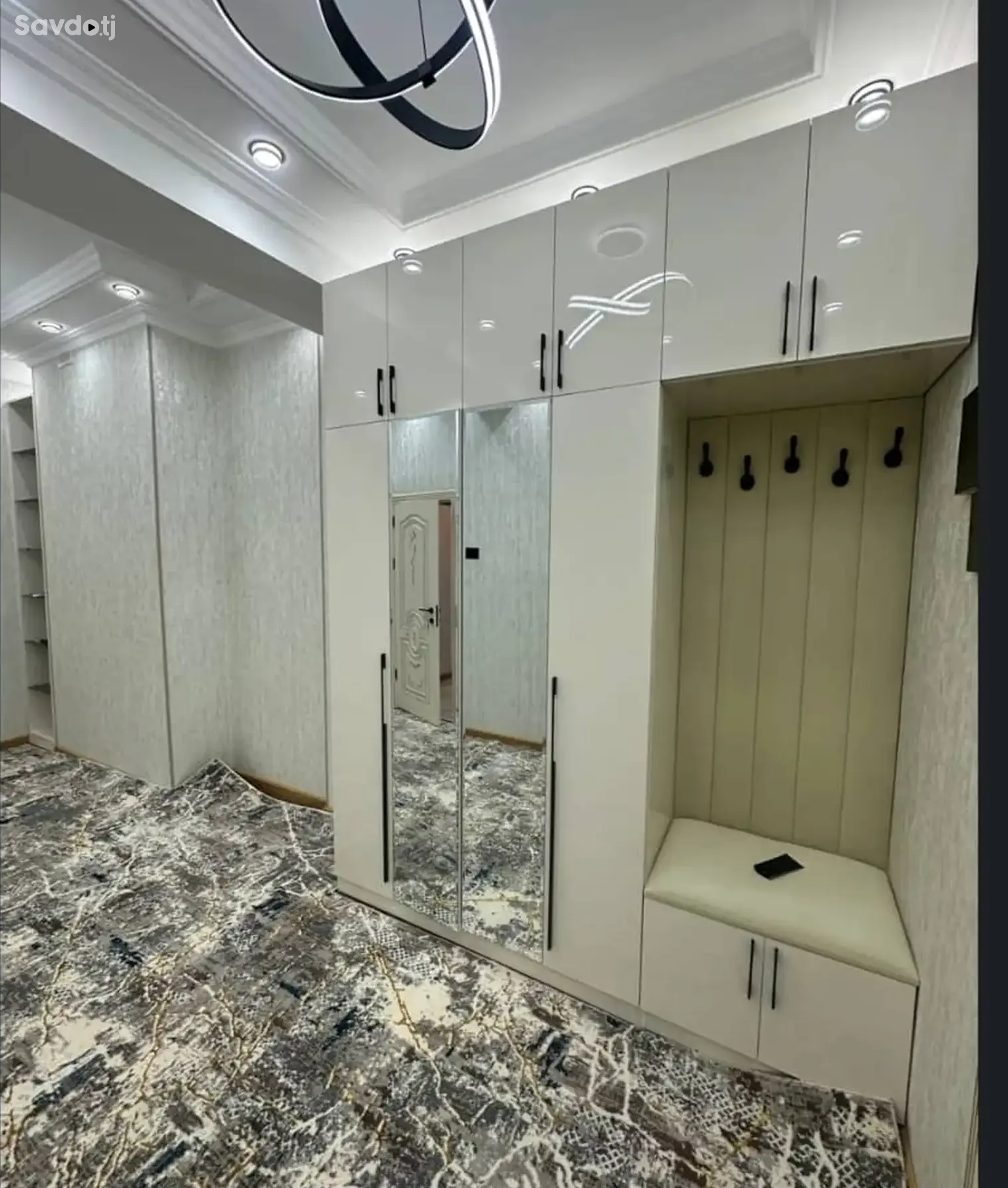 2-комн. квартира, 9 этаж, 60м², Сомони