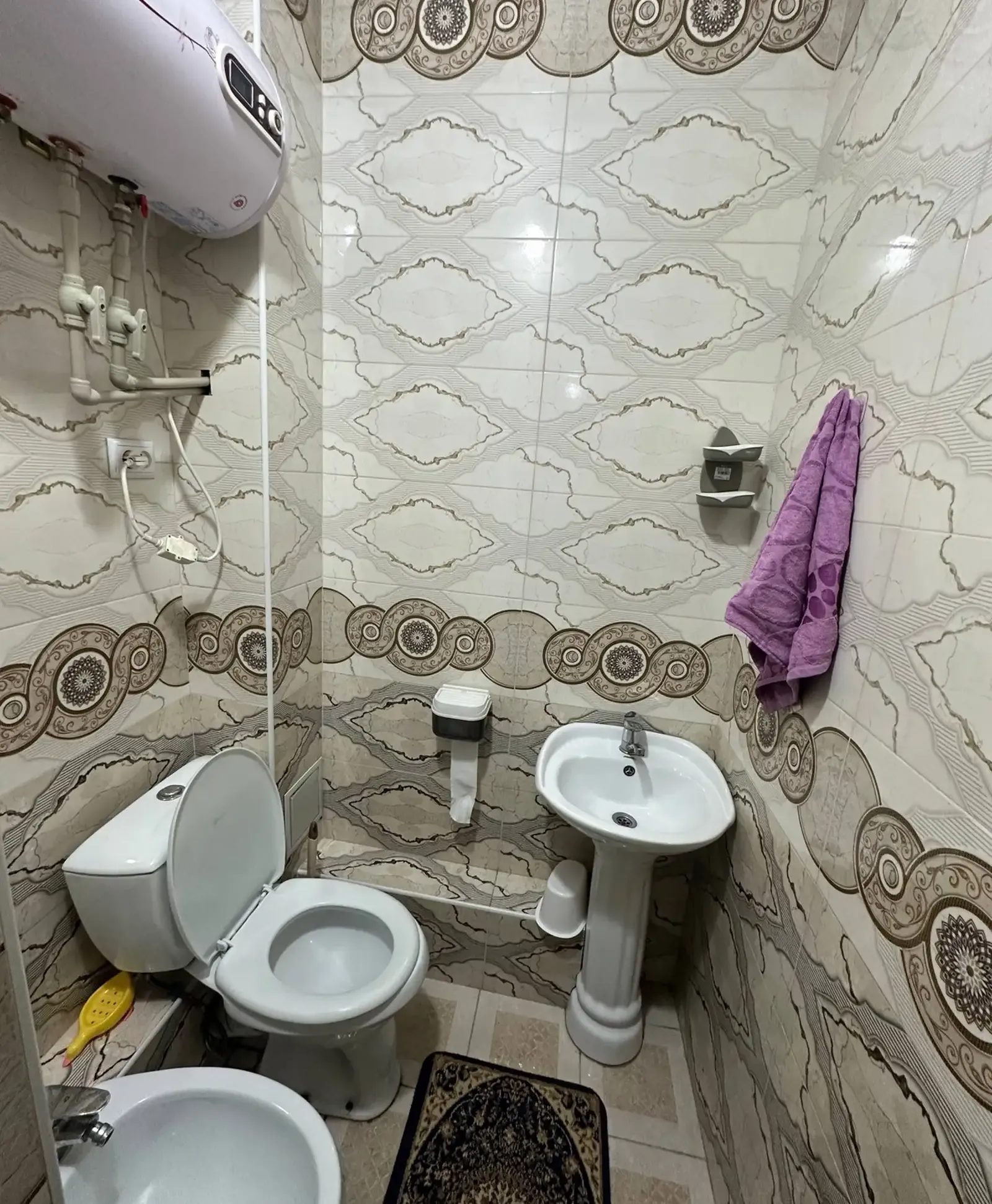 3-комн. квартира, 8 этаж, 77 м², Исмоили Сомони, Овир