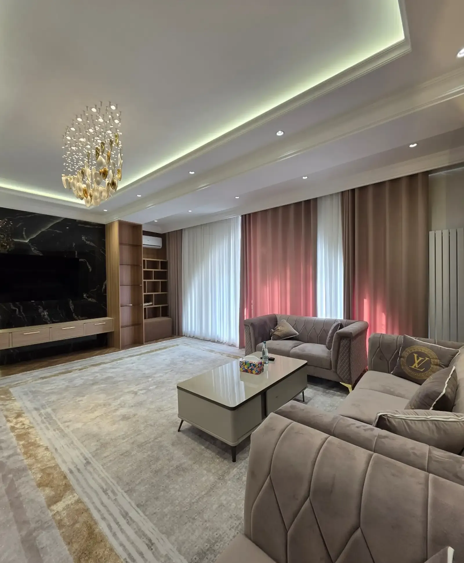3-комн. квартира, 16 этаж, 120 м², Исмоили Сомони