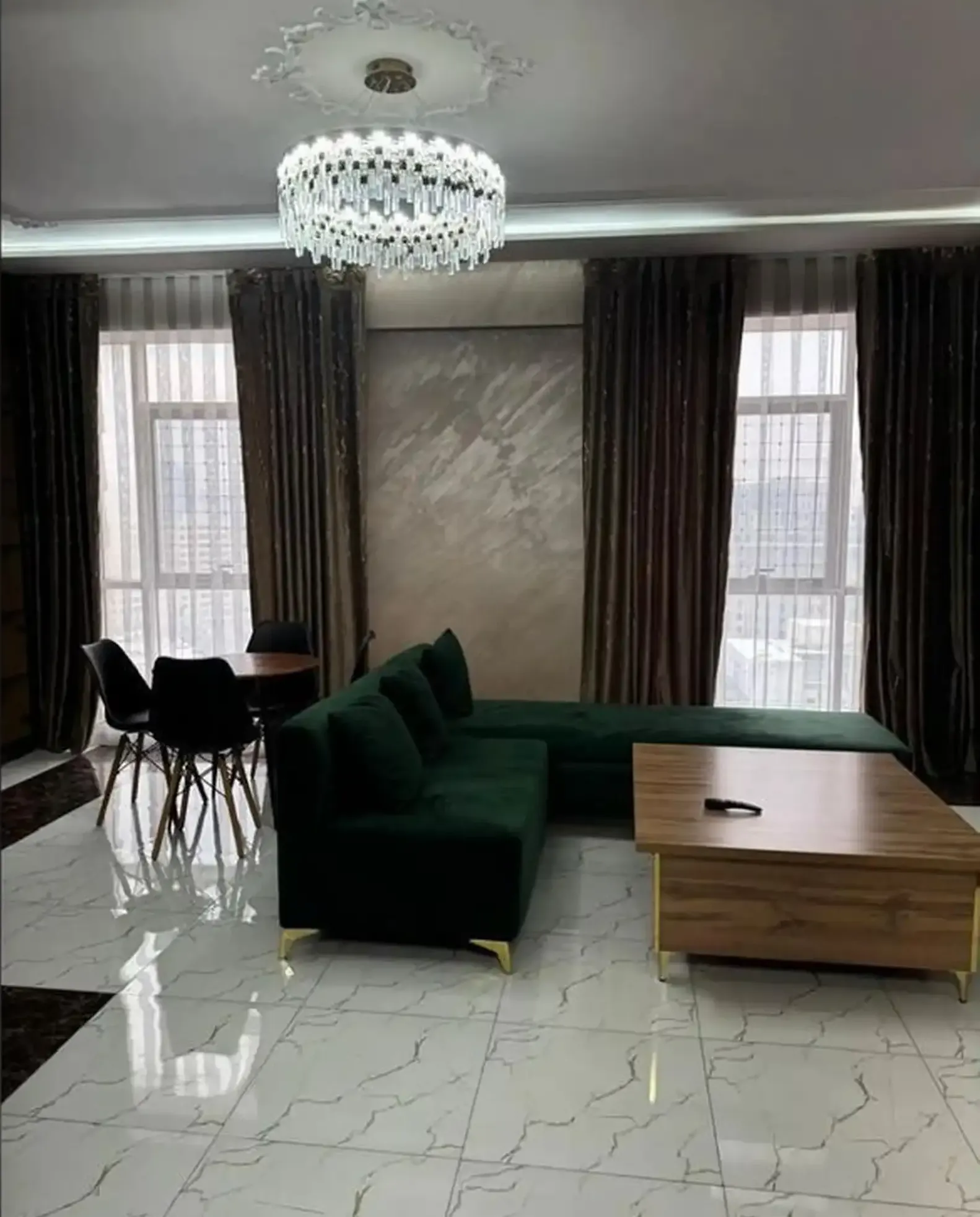 1-комн. квартира, 15 этаж, 60 м², Шохмансур