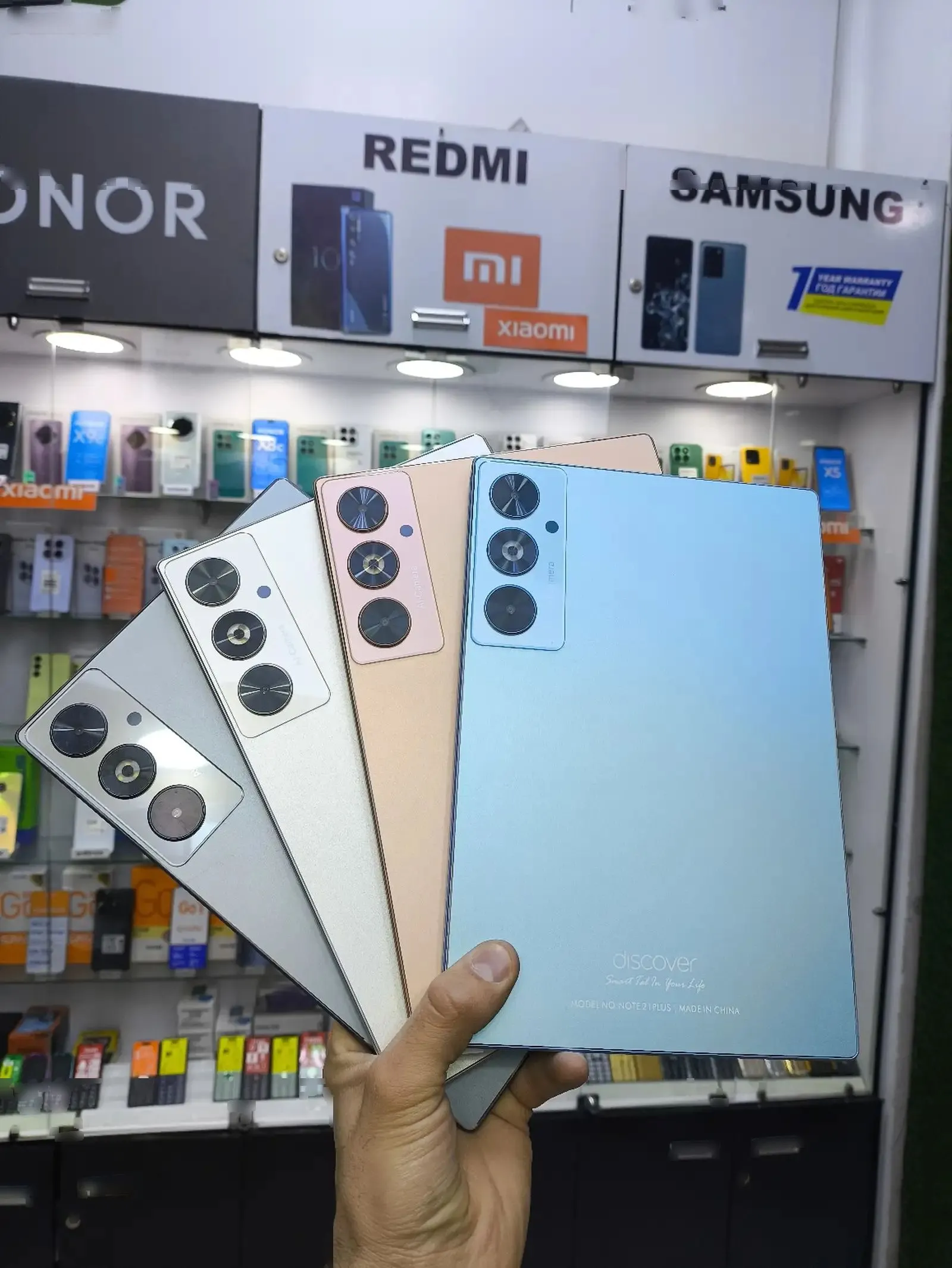 Планшет Discovery Note 20Plus 5G 8/512Gb blue