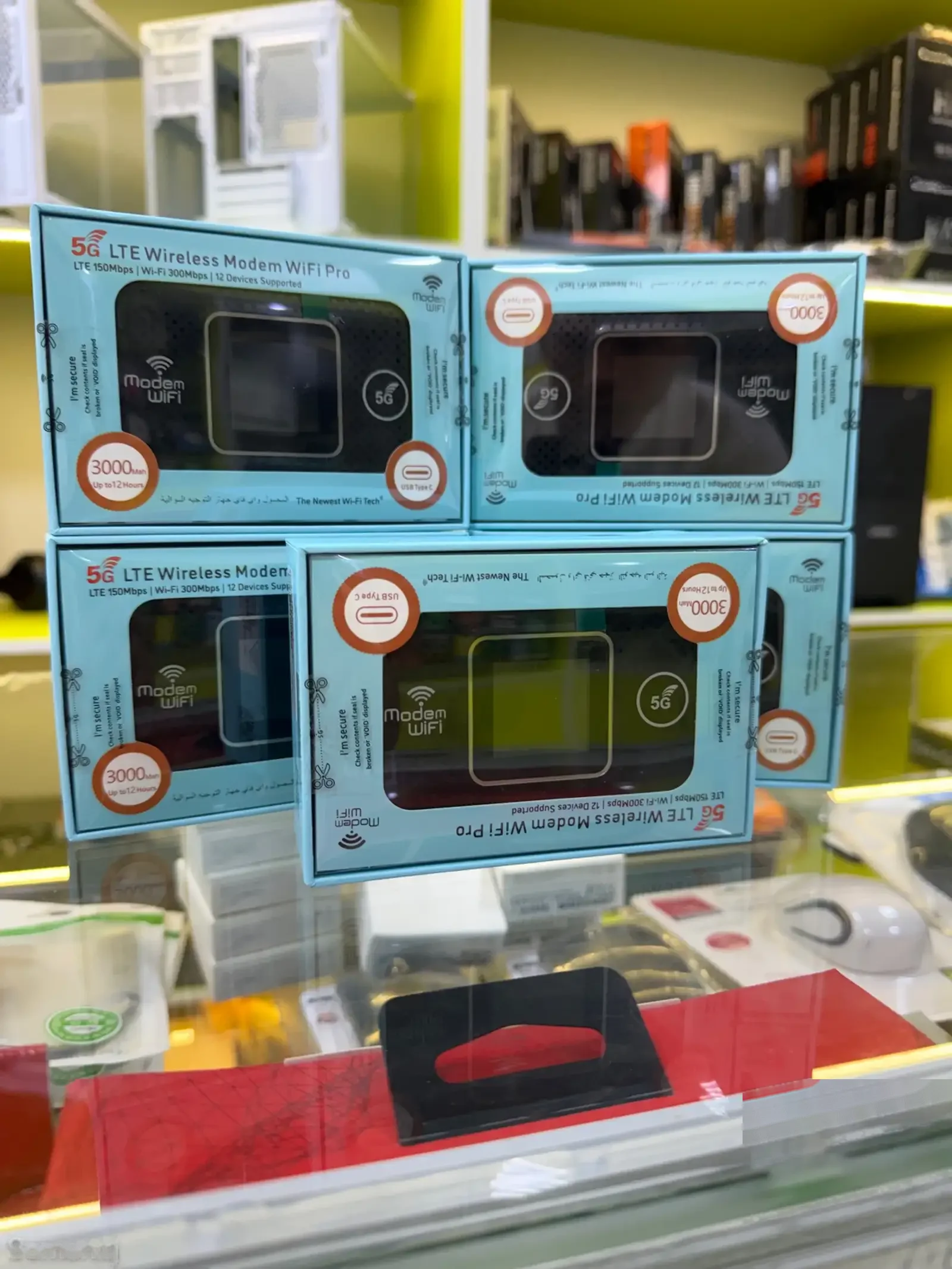 Карманный Wi-Fi роутер 5G LTE Wireless Modem WiFi Pro