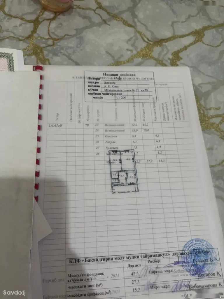 2-комн. квартира, 5 этаж, 42 м², сино