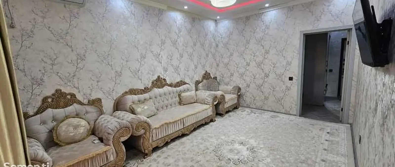 2-комн. квартира, 17 этаж, 60м², И.Сомони дом печать