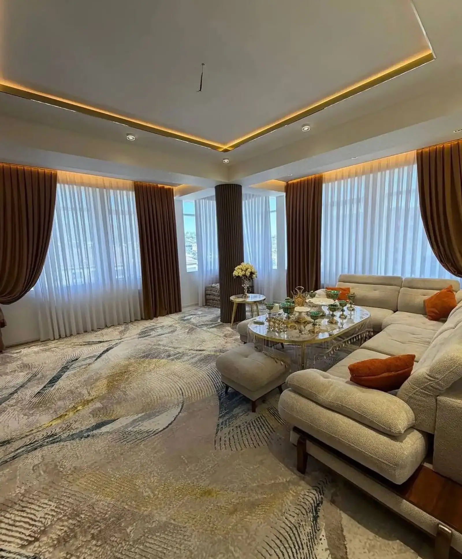 3-комн. квартира, 7 этаж, 117 м², Исмоили Сомони, Мехргон