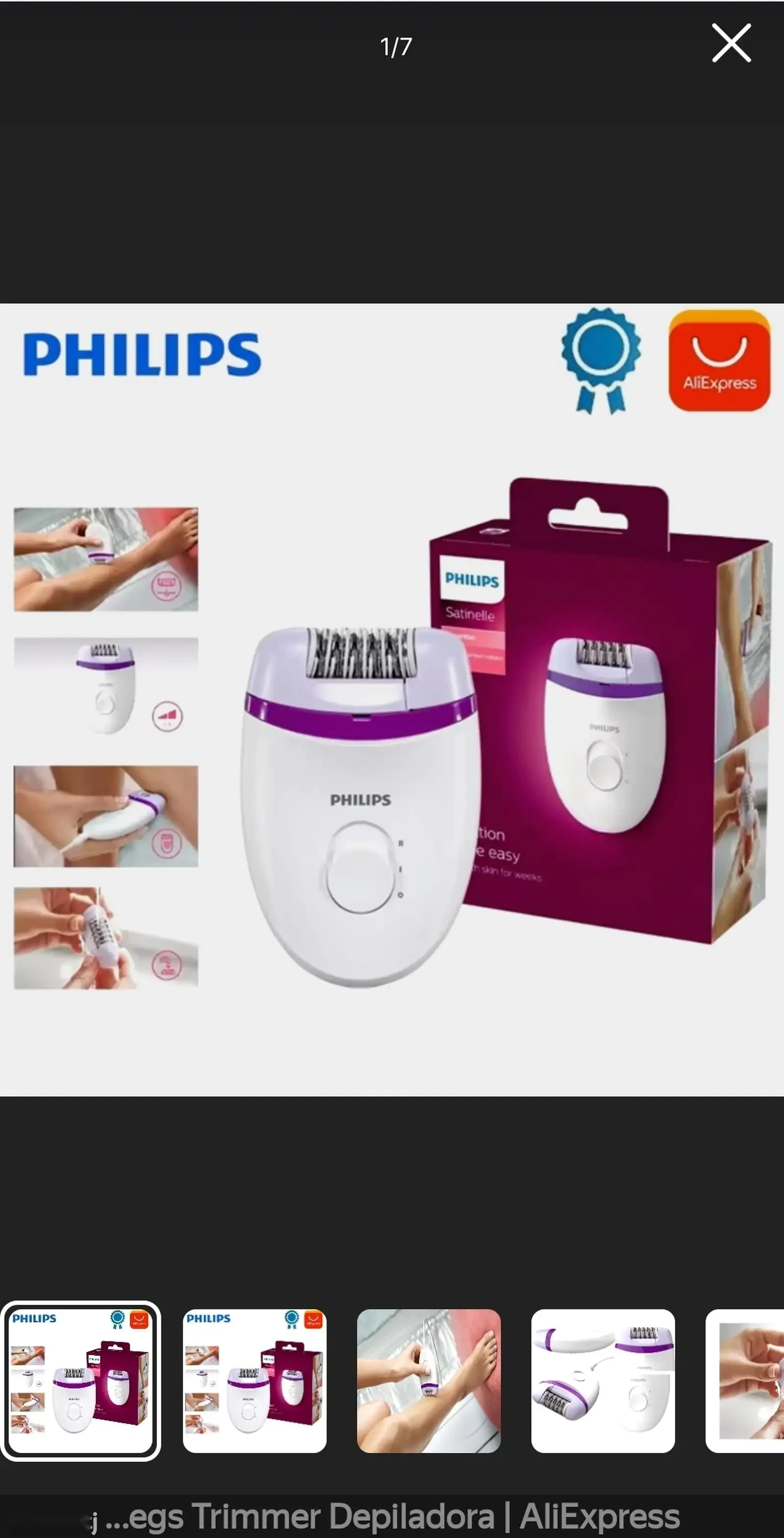 Эпилятор Philips Mini BRE225 — фото 10