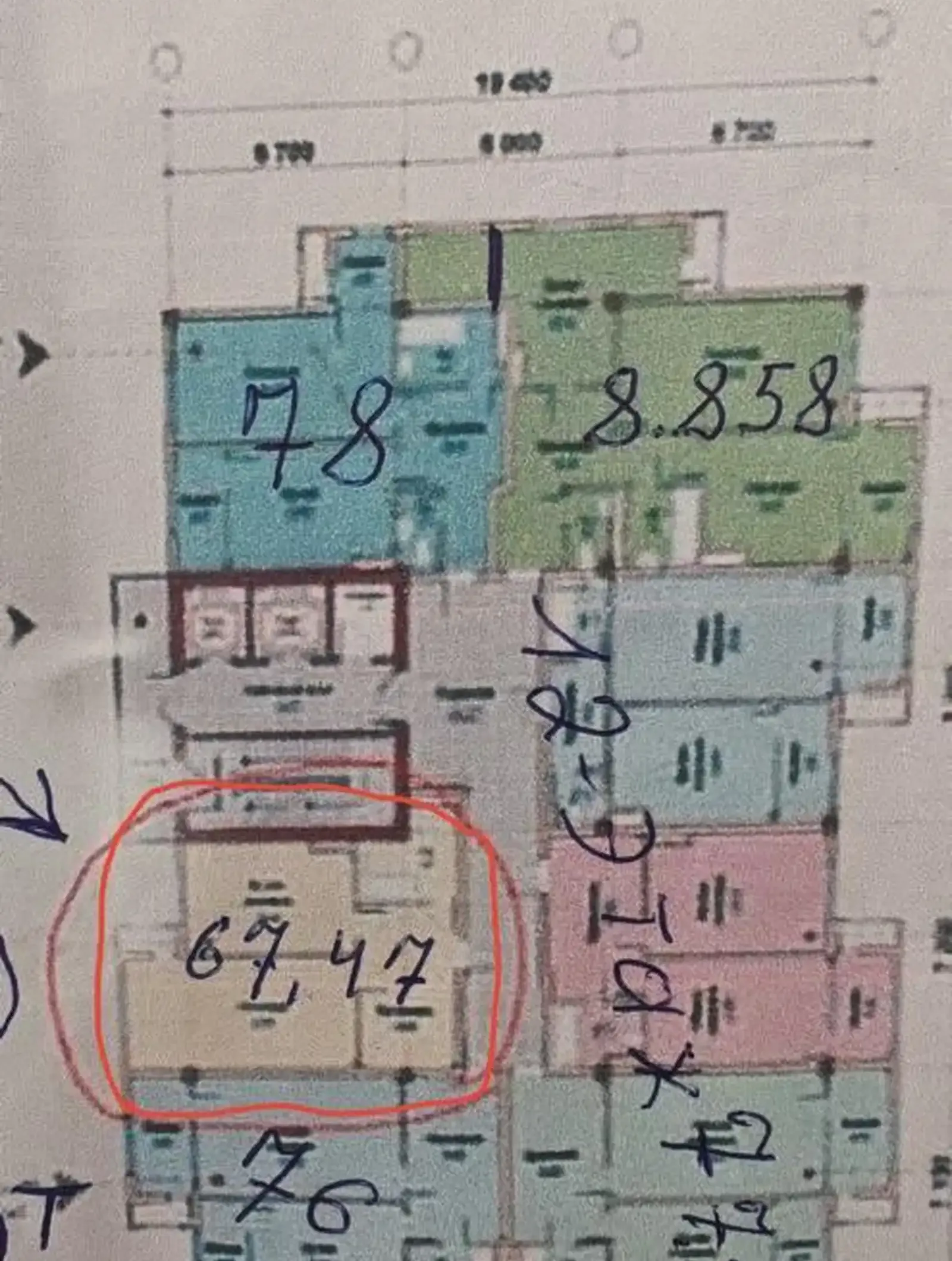 2-комн. квартира, 12 этаж, 78 м², Фирдавси