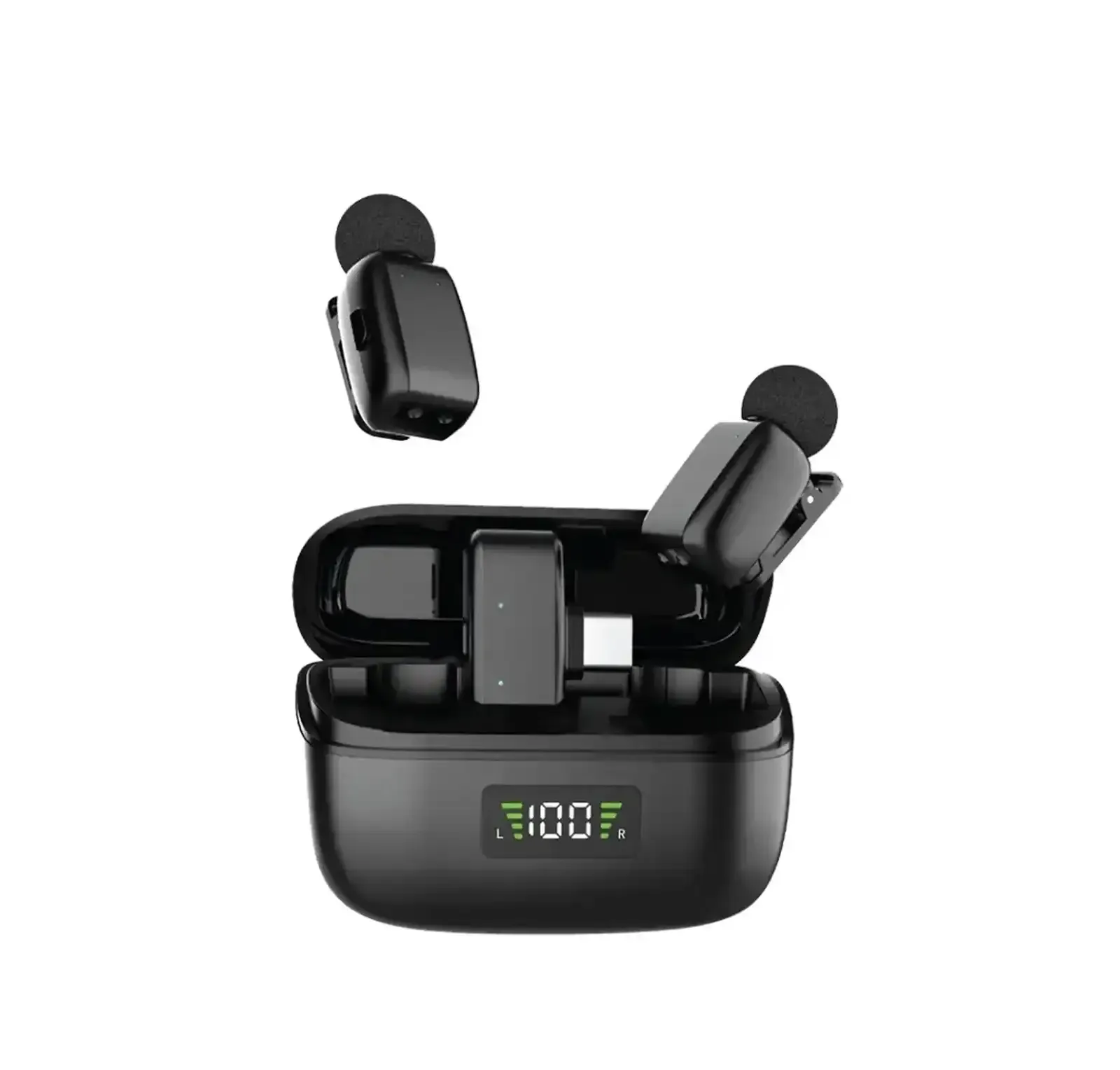 Беспроводной микрофон 2 в 1 Green Lion Flex Mic Duo Type C to Lightning