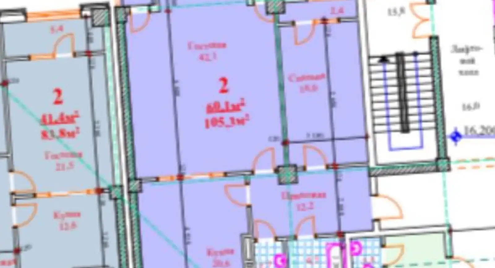 2-комн. квартира, 4 этаж, 105 м², Исмоили Сомони, Шохпалас ЦУМ