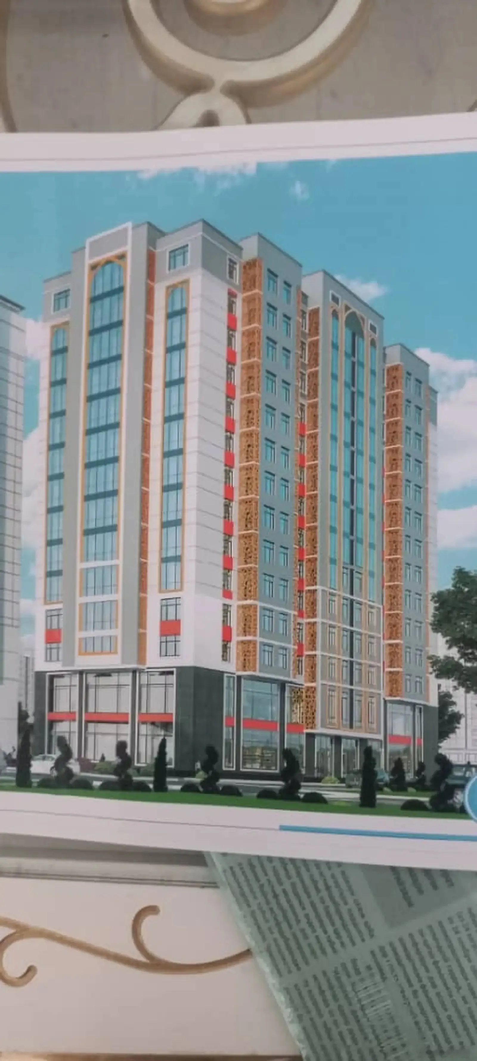 4-к квартира, 14 этаж, 186 м², И. Сомони, Овир