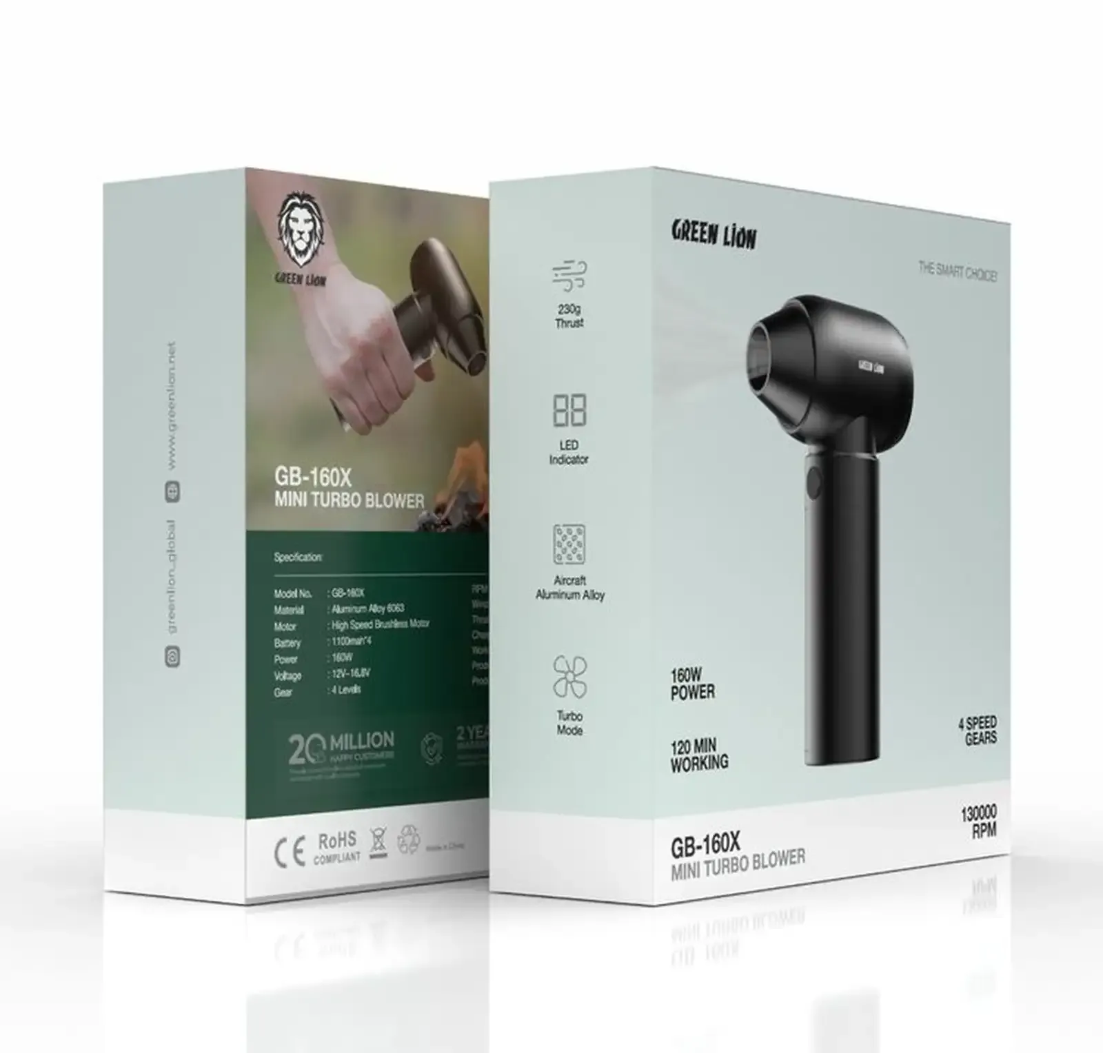 Ароматизатор Воздух Green Lion car and Home Fragrance-Clear