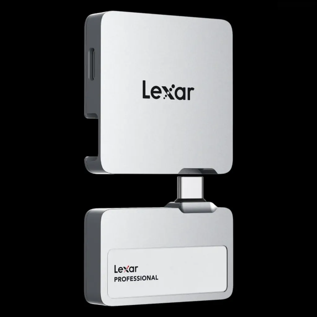 Портативный твердотельный накопитель Lexar