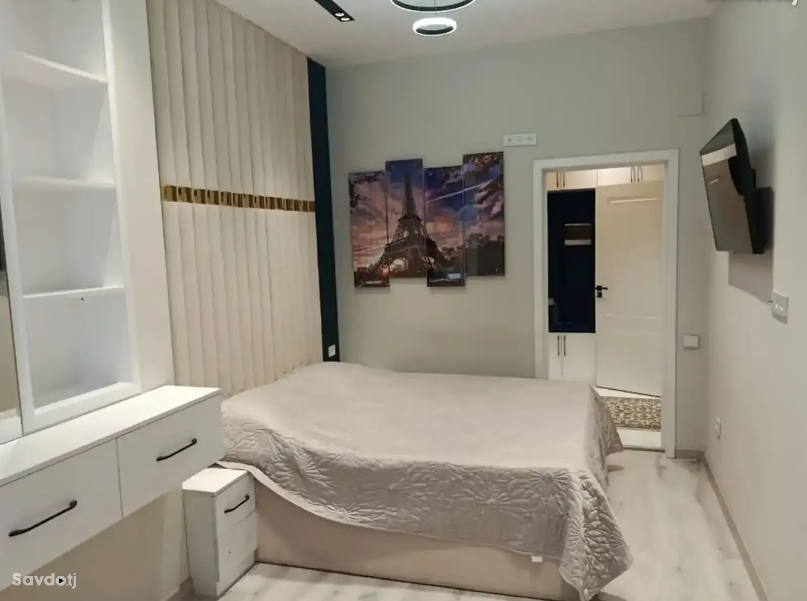 2-комн. квартира, 10 этаж, 50м², Сомони