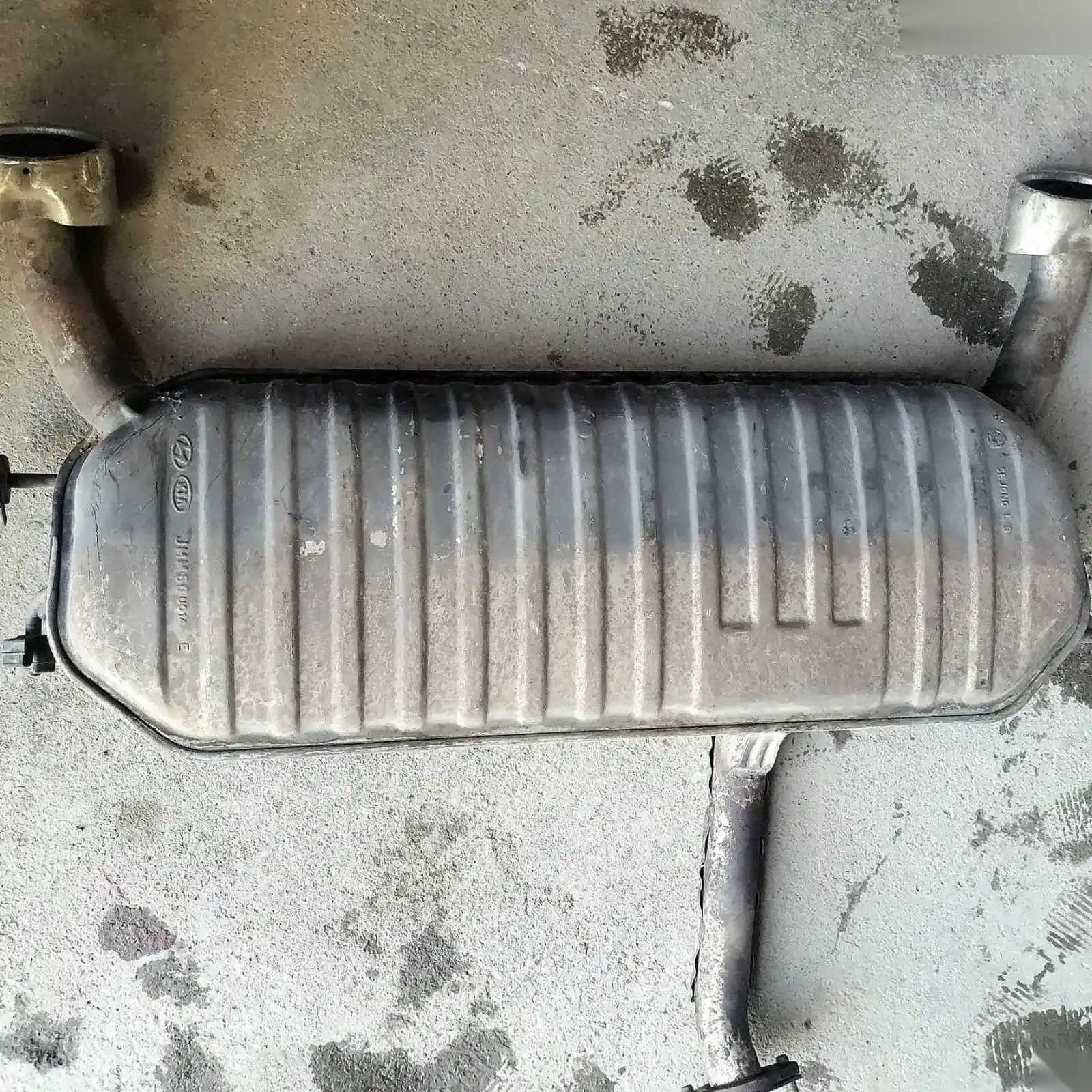 Глушитель от Hyundai — фото 2