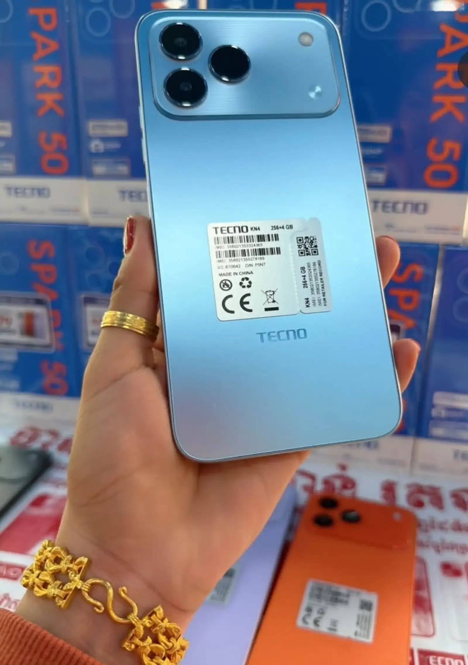 Tecno Spark 50 8/128Gb blue 6700Мач Global Version — фото 2