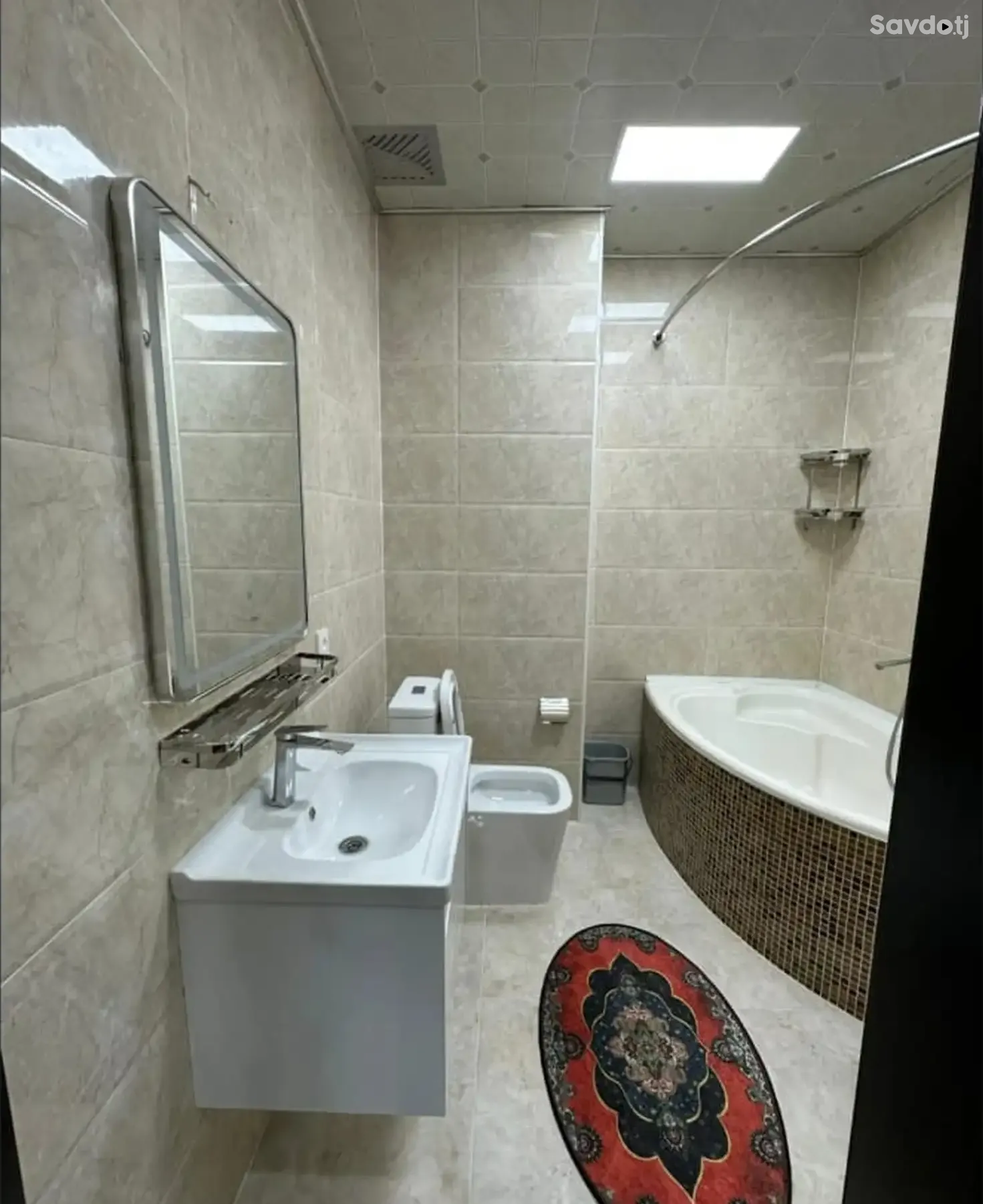 1-комн. квартира, 11 этаж, 65 м², Сомони