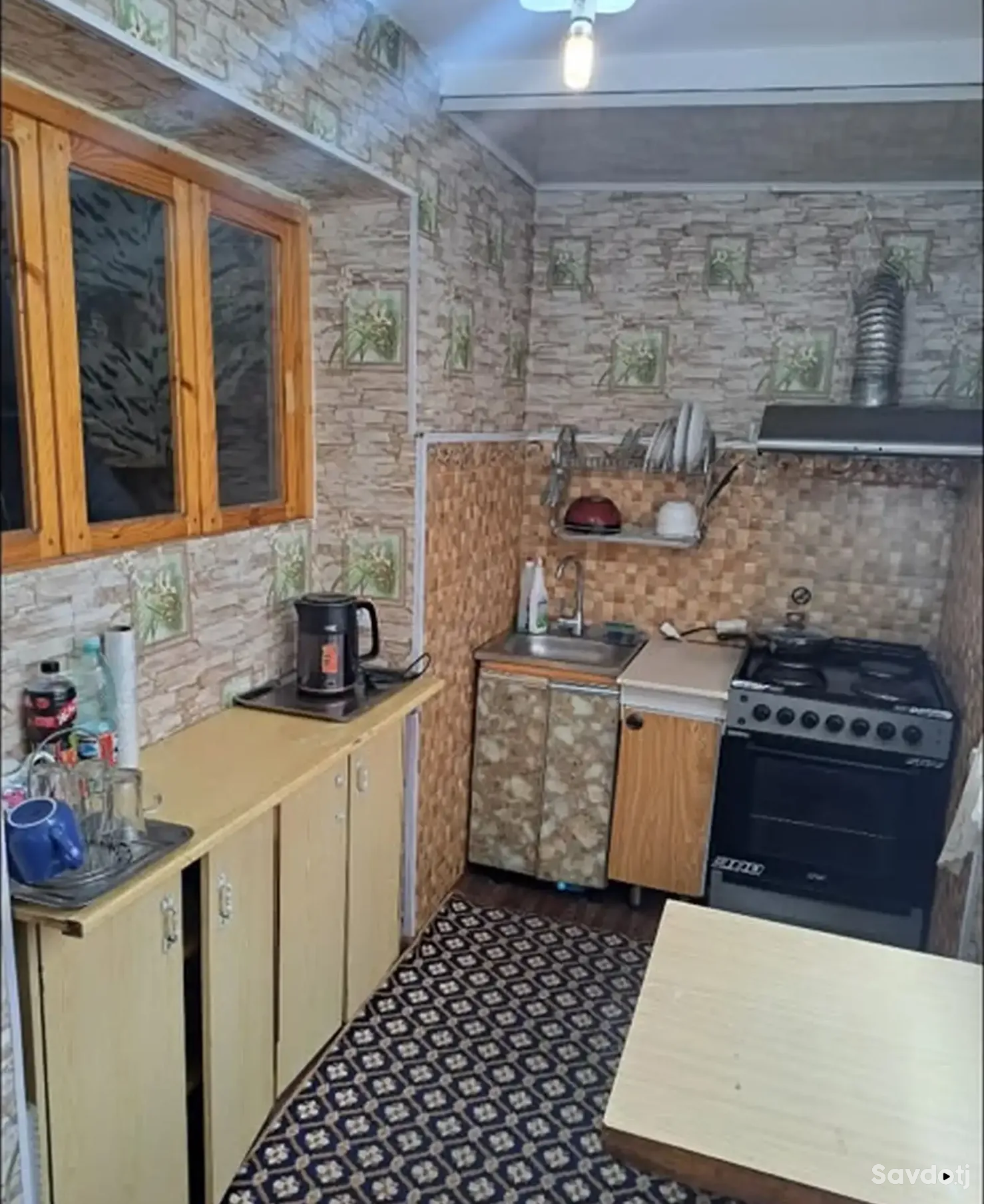3-комн. квартира, 3 этаж, 56м², Сино
