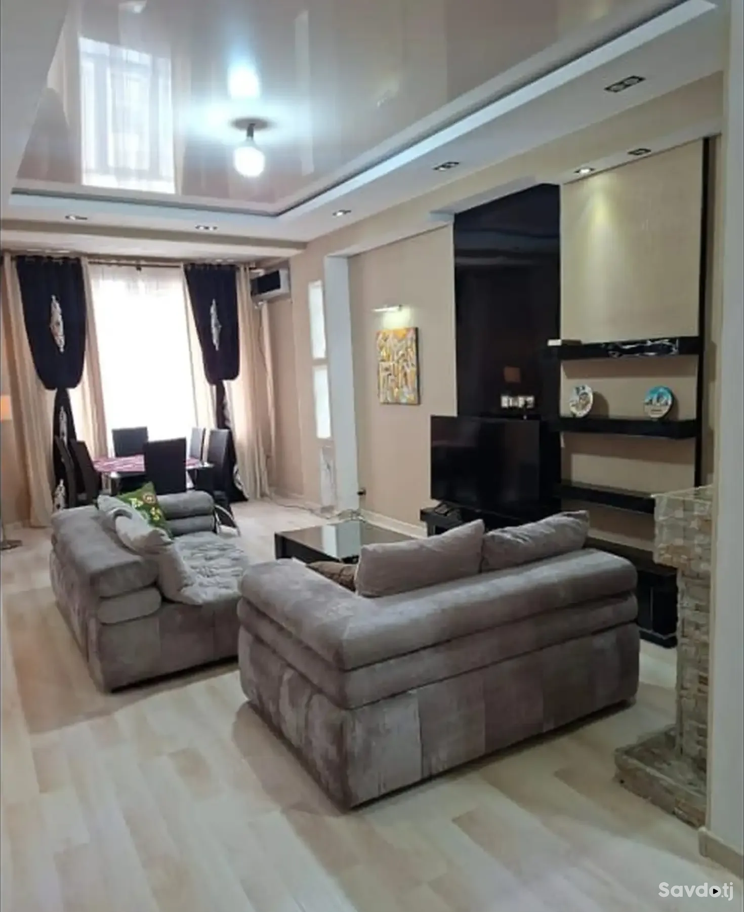 3-комн. квартира, 8 этаж, 116м², Шохмансур