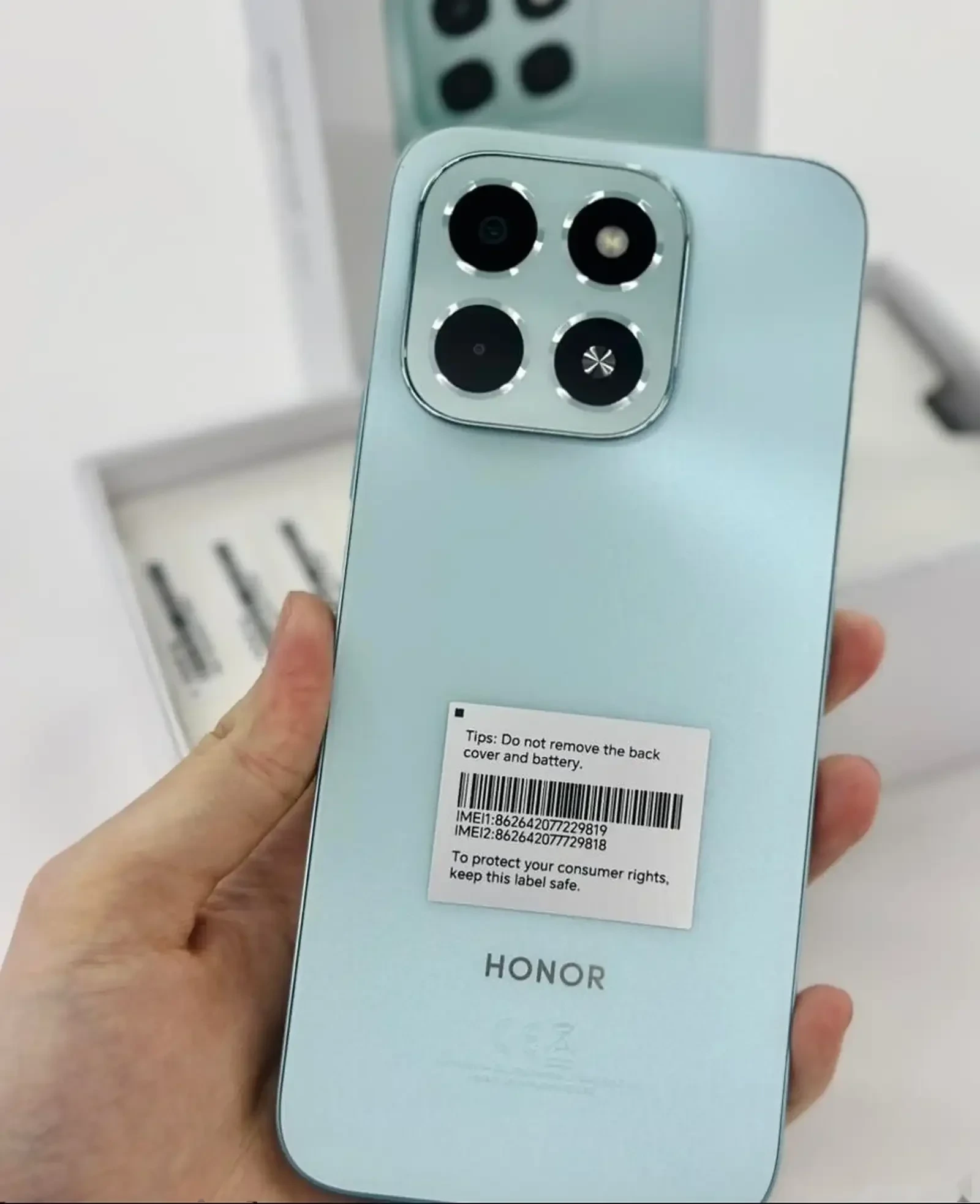 Huawei Honor X6c 6+6/256Gb black 5200Мач — фото 2