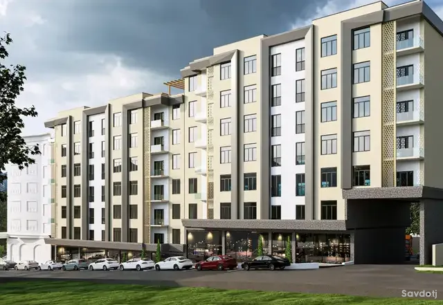 2-комн. квартира, 6 этаж, 63 м², Сомони