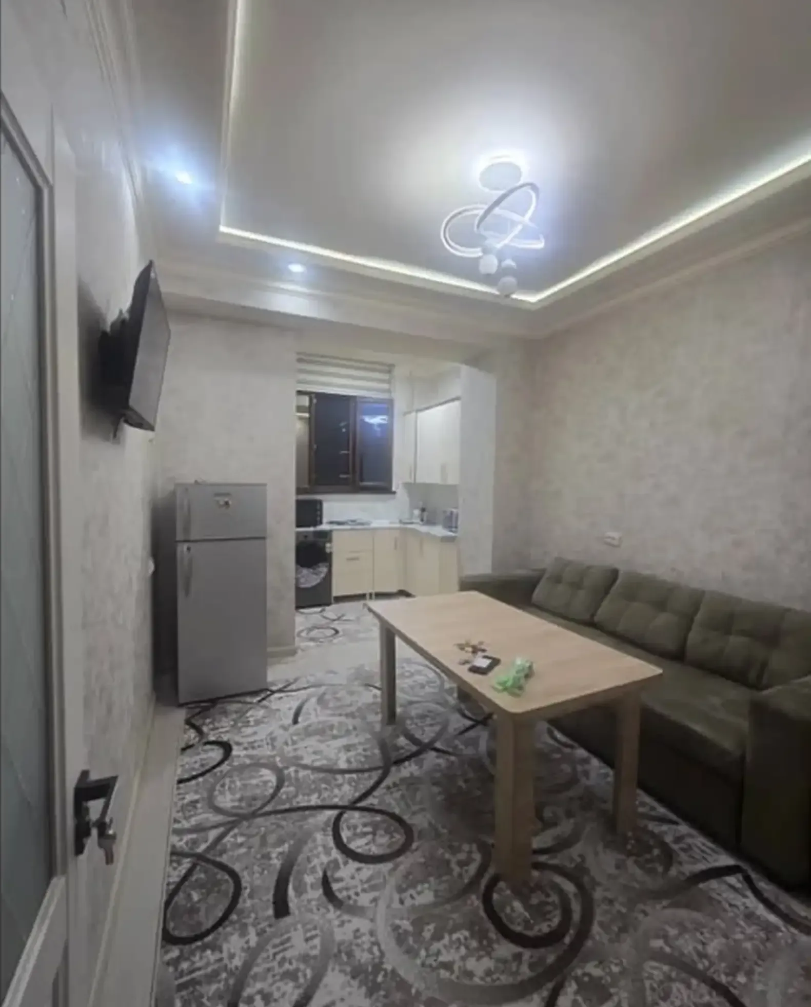 1-комн. квартира, 10 этаж, 48 м², Шохмансур